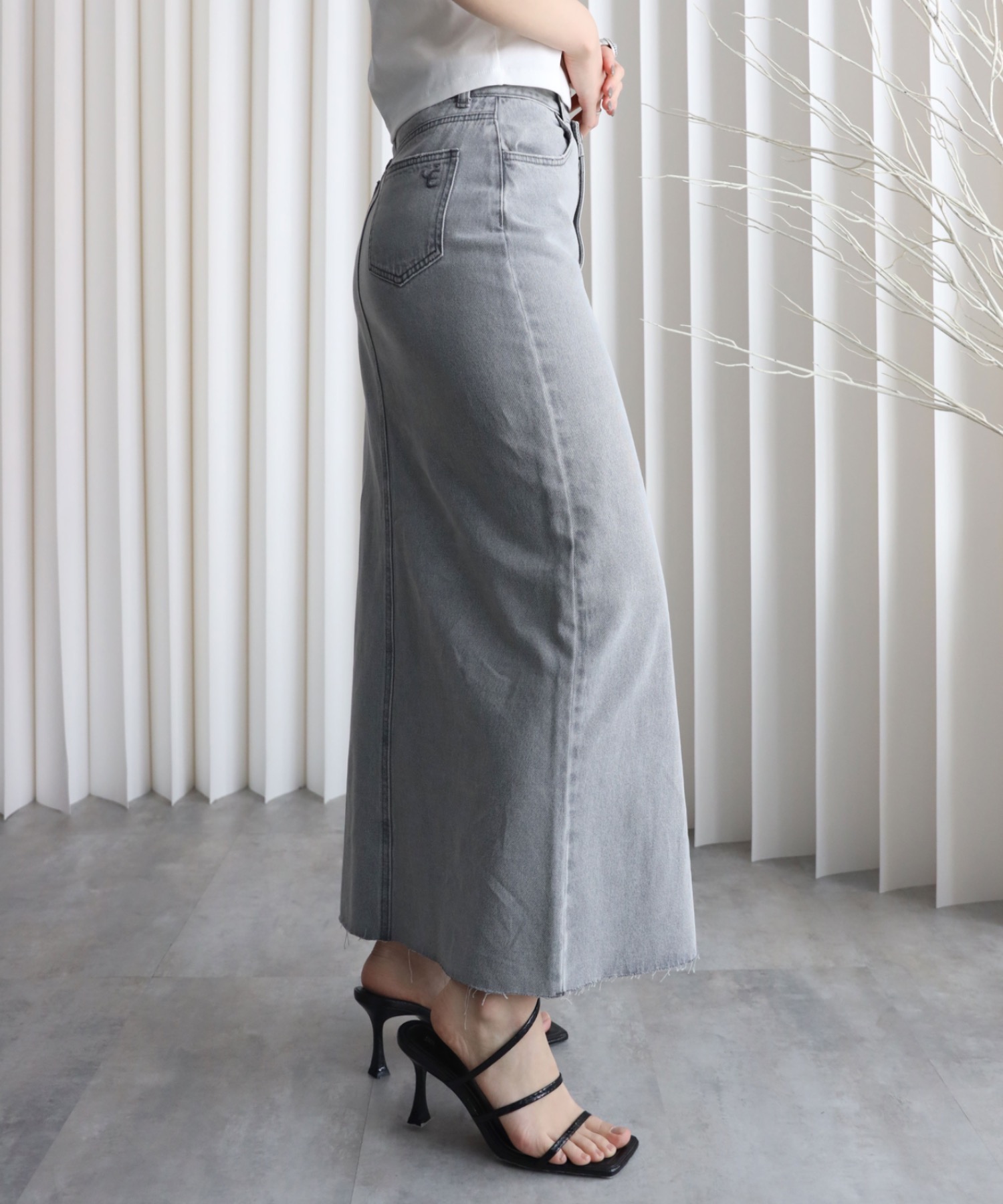 model：164cm. 着用サイズ：Mサイズ