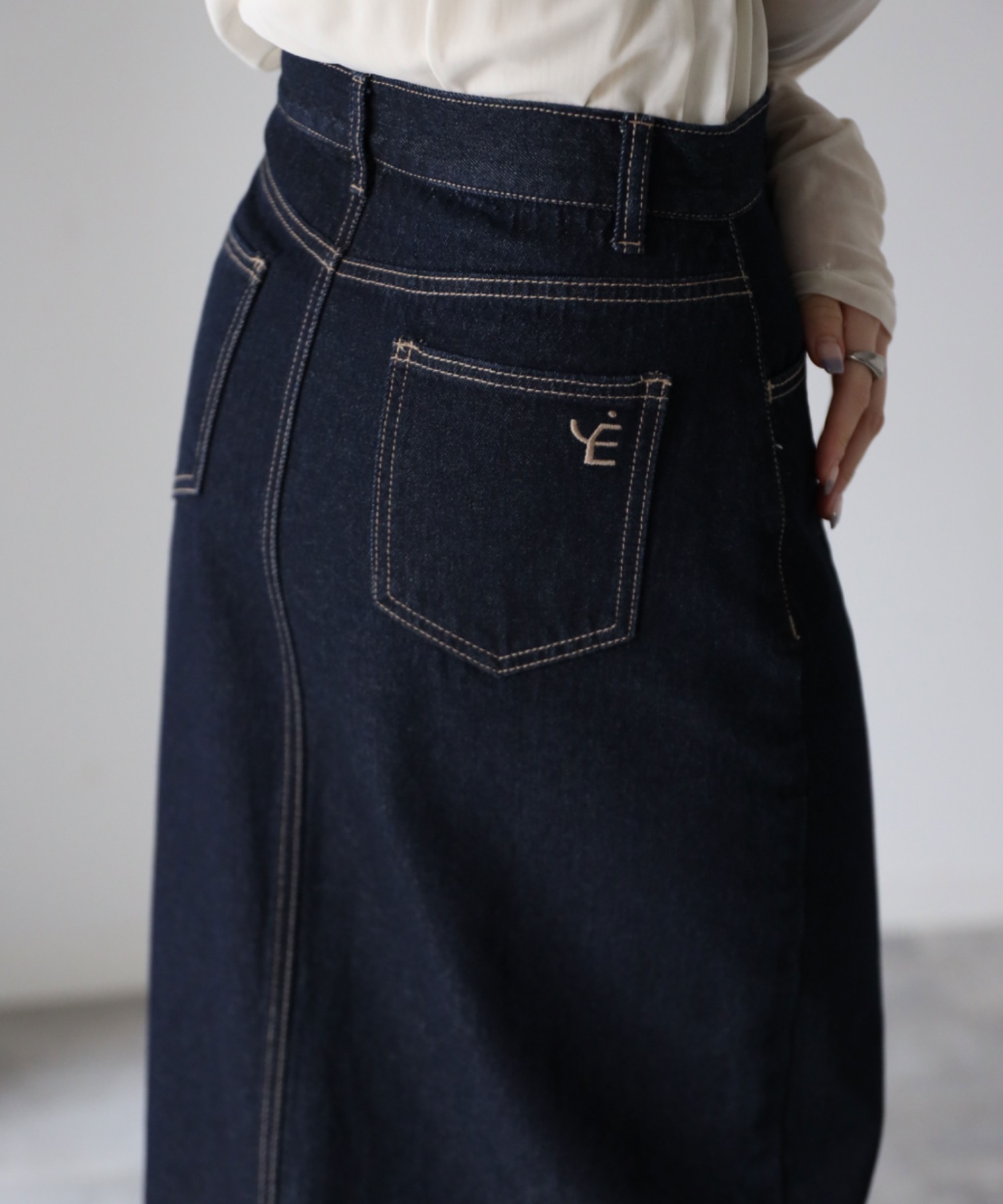 model：164cm. 着用サイズ：Mサイズ