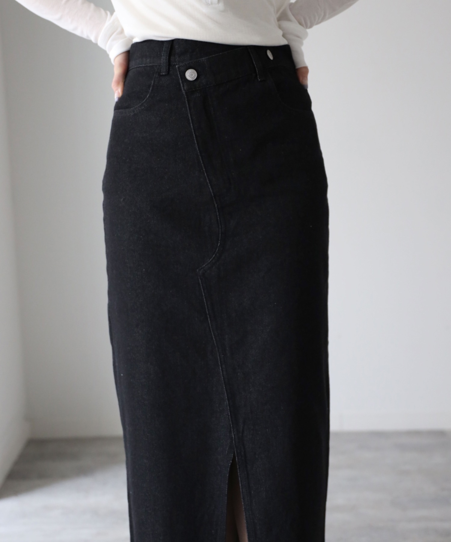 model：164cm. 着用サイズ：Mサイズ