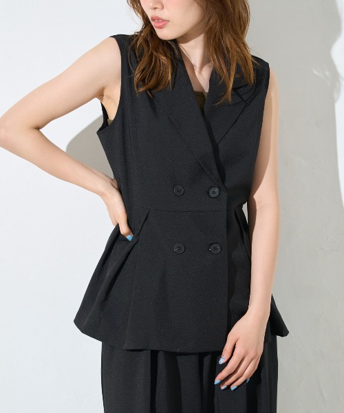 model：163cm / size：F
