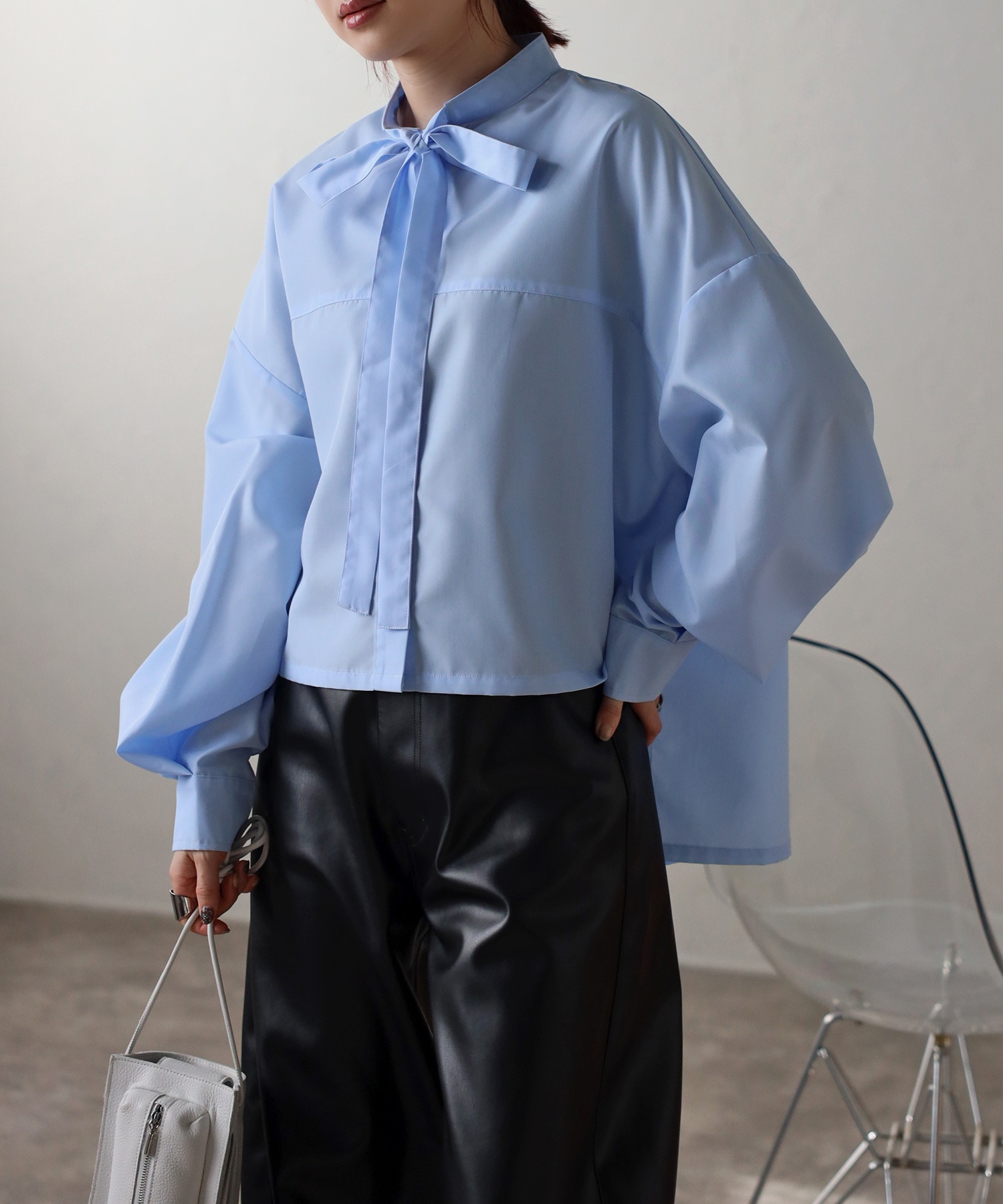 model：H158 着用サイズ：FREE