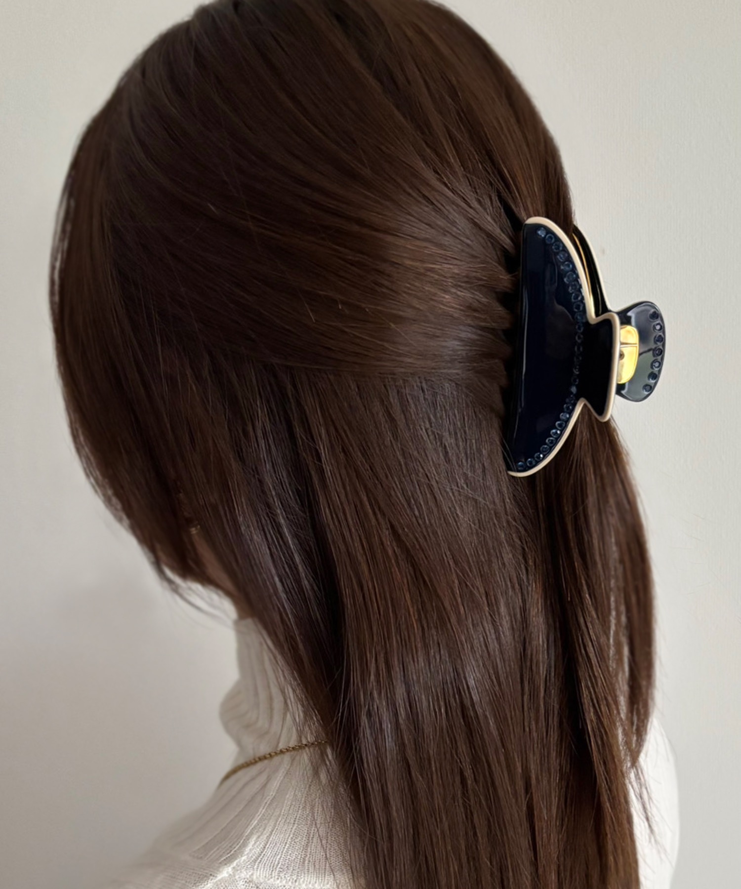 バイカラーラインストーンヘアクリップ Emma Taylor│STYLEDOOR