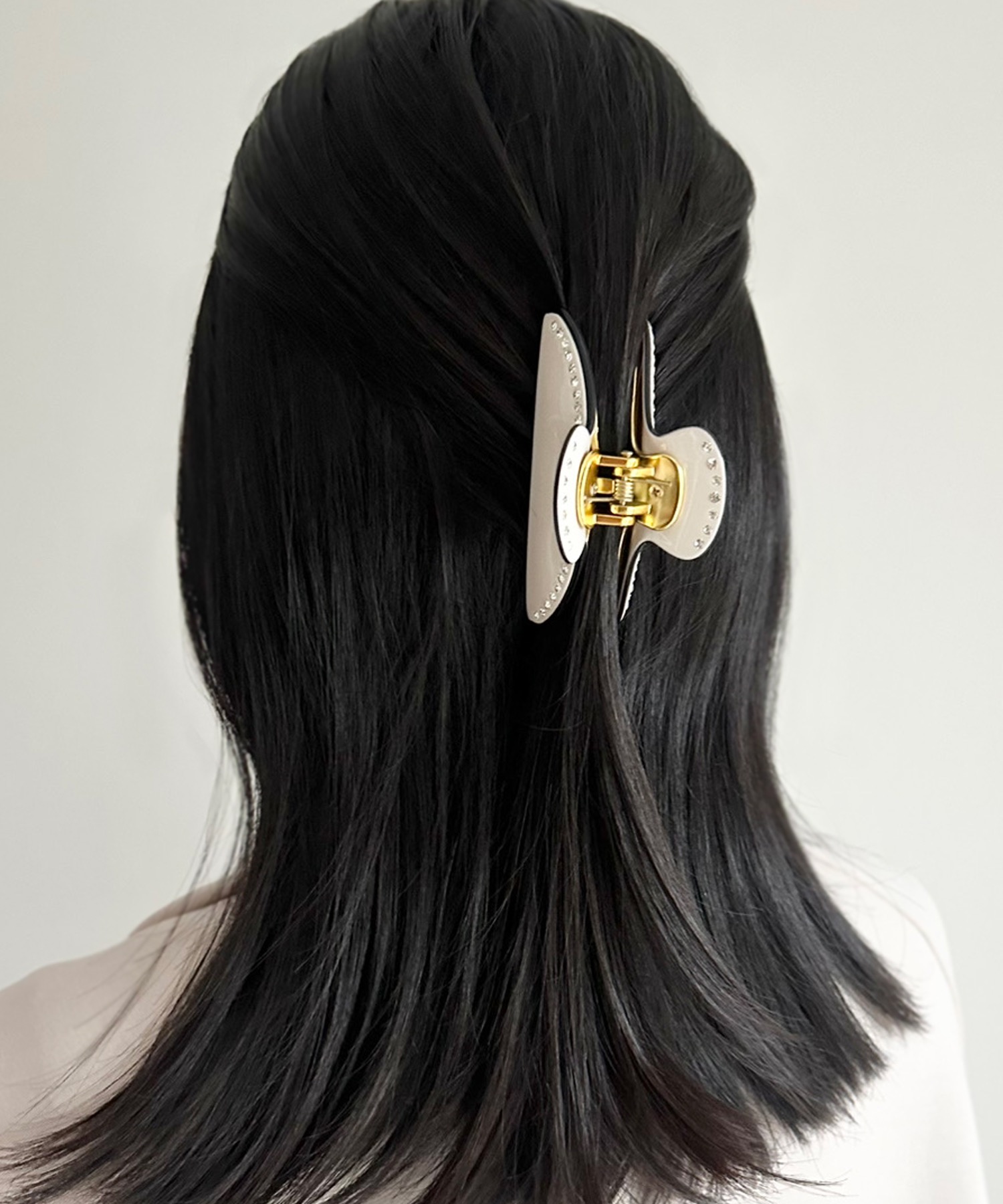 バイカラーラインストーンヘアクリップ Emma Taylor│STYLEDOOR
