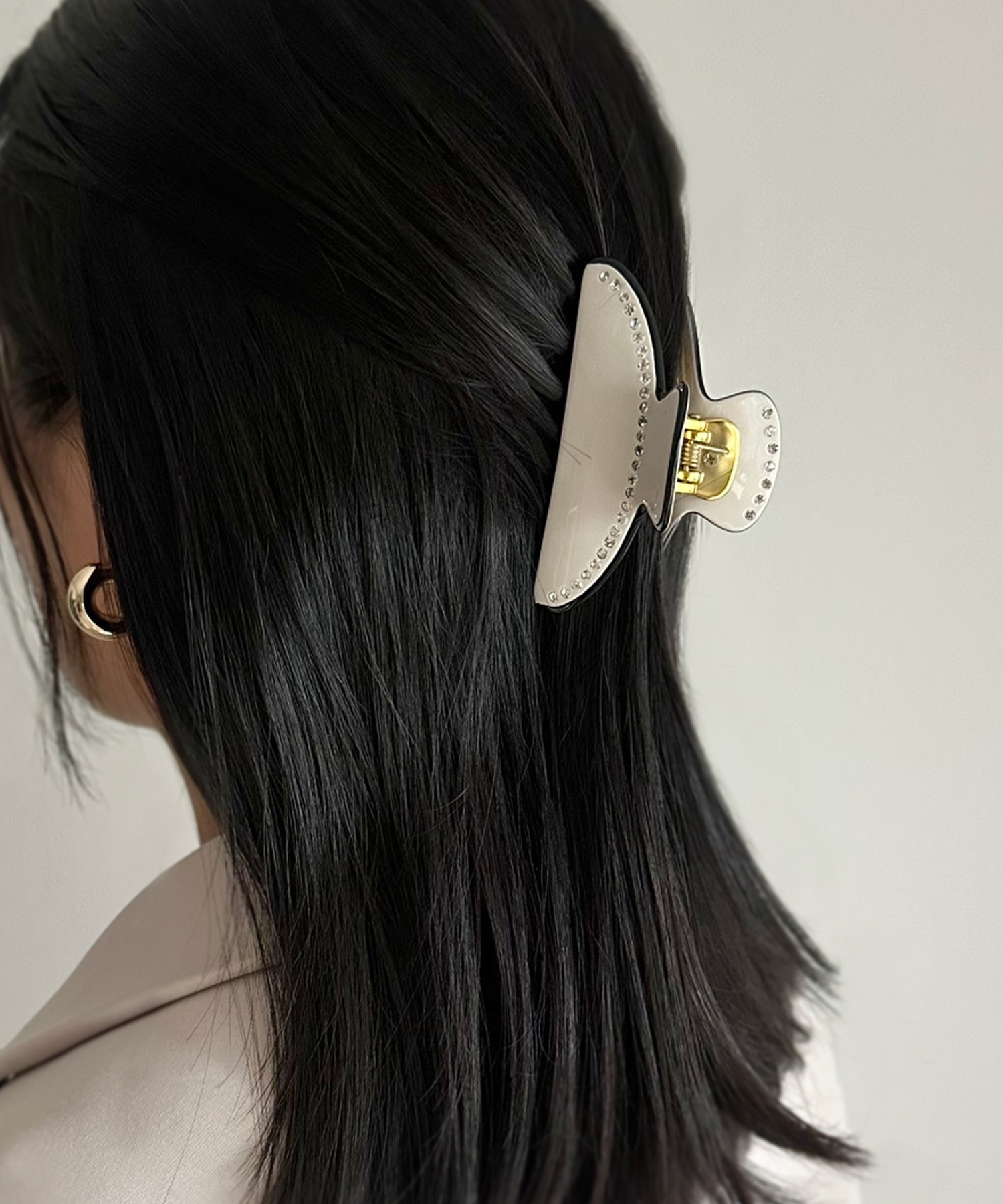 バイカラーラインストーンヘアクリップ Emma Taylor│STYLEDOOR