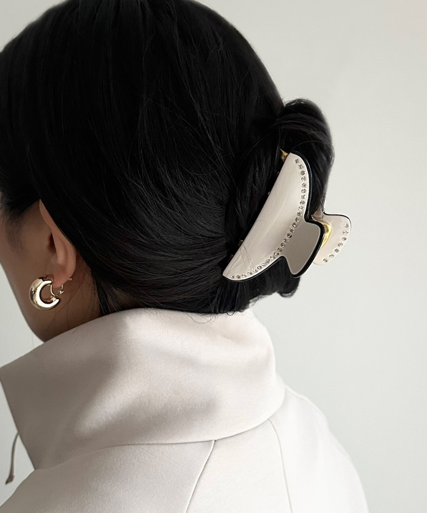 バイカラーラインストーンヘアクリップ Emma Taylor│STYLEDOOR