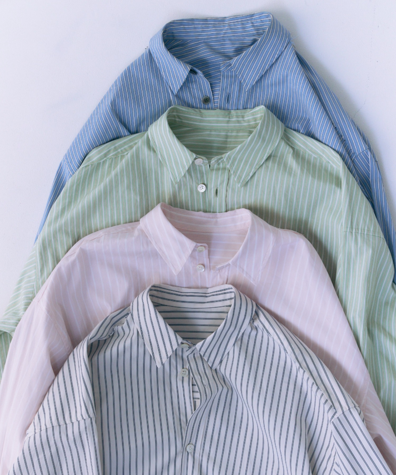 JOSEMOON STRIPE SHIRT/ジョゼムーンストライプシャツ