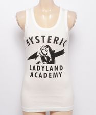 LADY LAND ACADEMY プリント タンクトップ