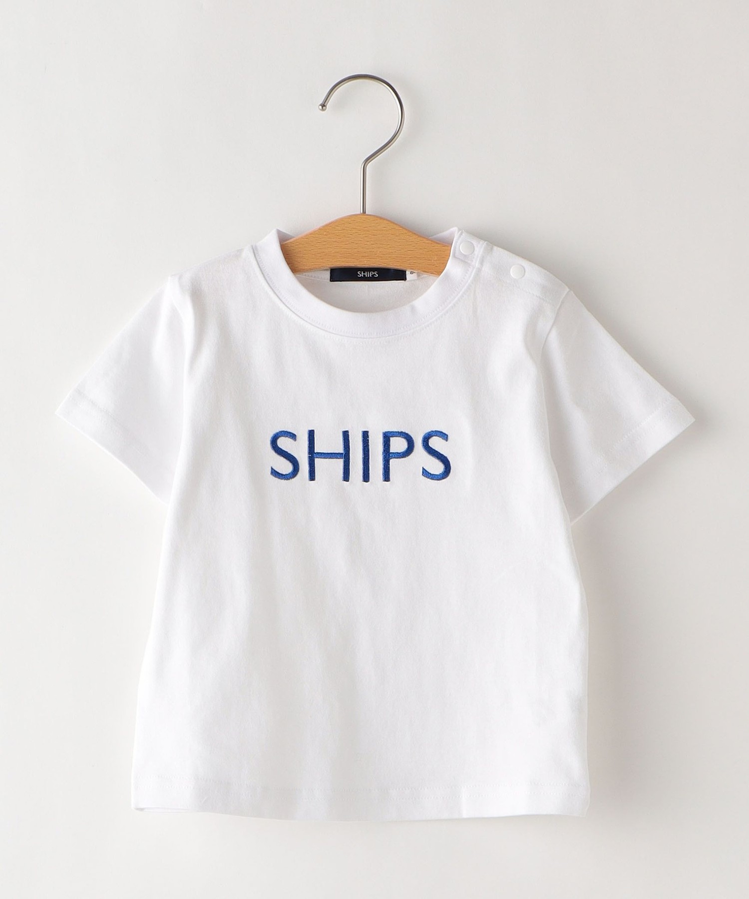 有名なブランド SHIPSSHIPS 【数量は多】 KIDS:SHIPS ロゴ 80〜90cm TEE