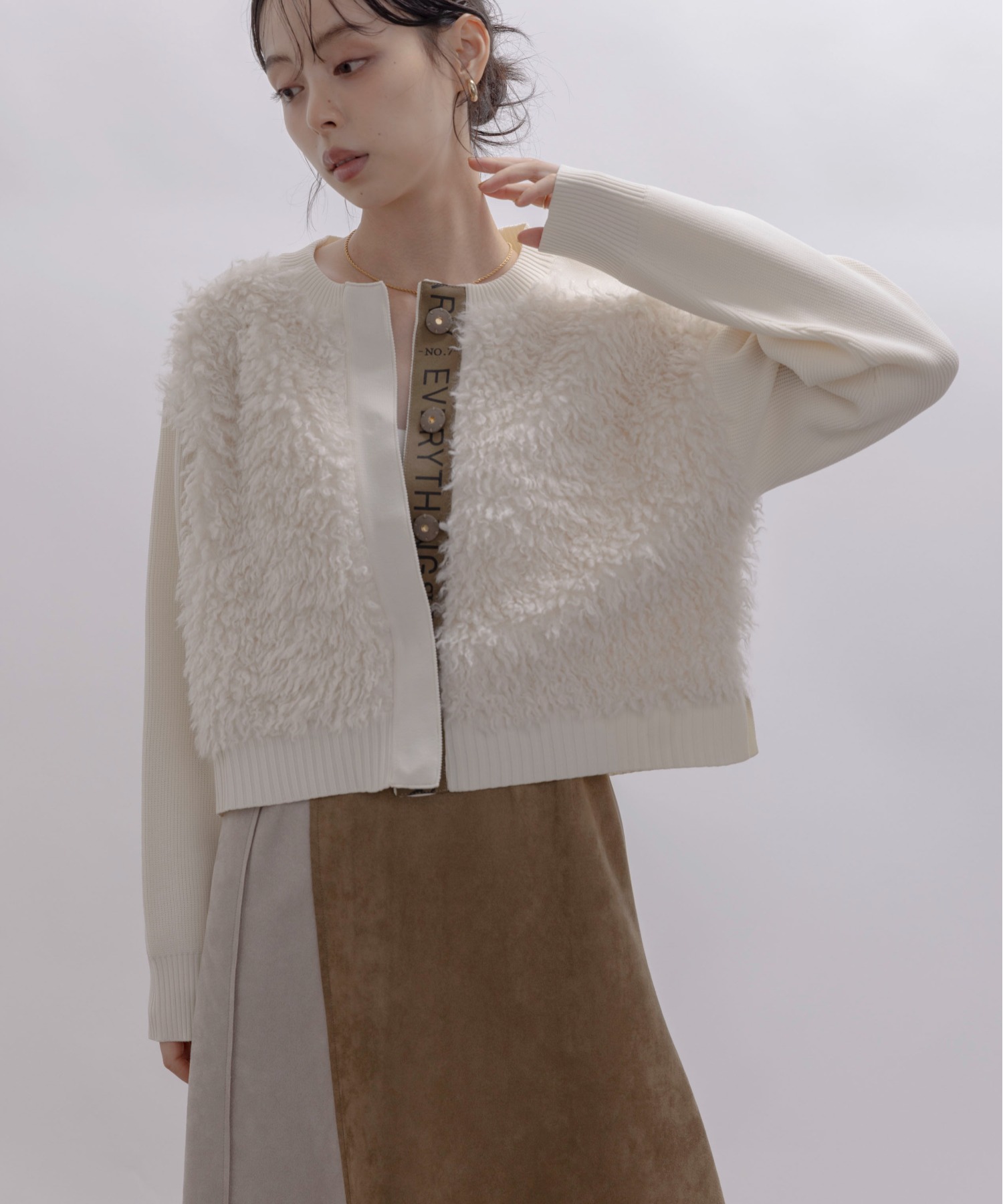 新品　Gimee Law　エイミーロウ　テープロゴ　カーディガン　ヤマダヤ 新品 Gimee Law エイミーロウ テープロゴ カーディガン ヤマダヤ