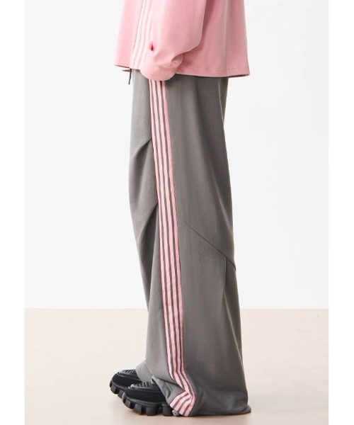 DUALISM W N.Y.C モノグラム トラックパンツ ジャージ 即完売品 std057-01.jpg