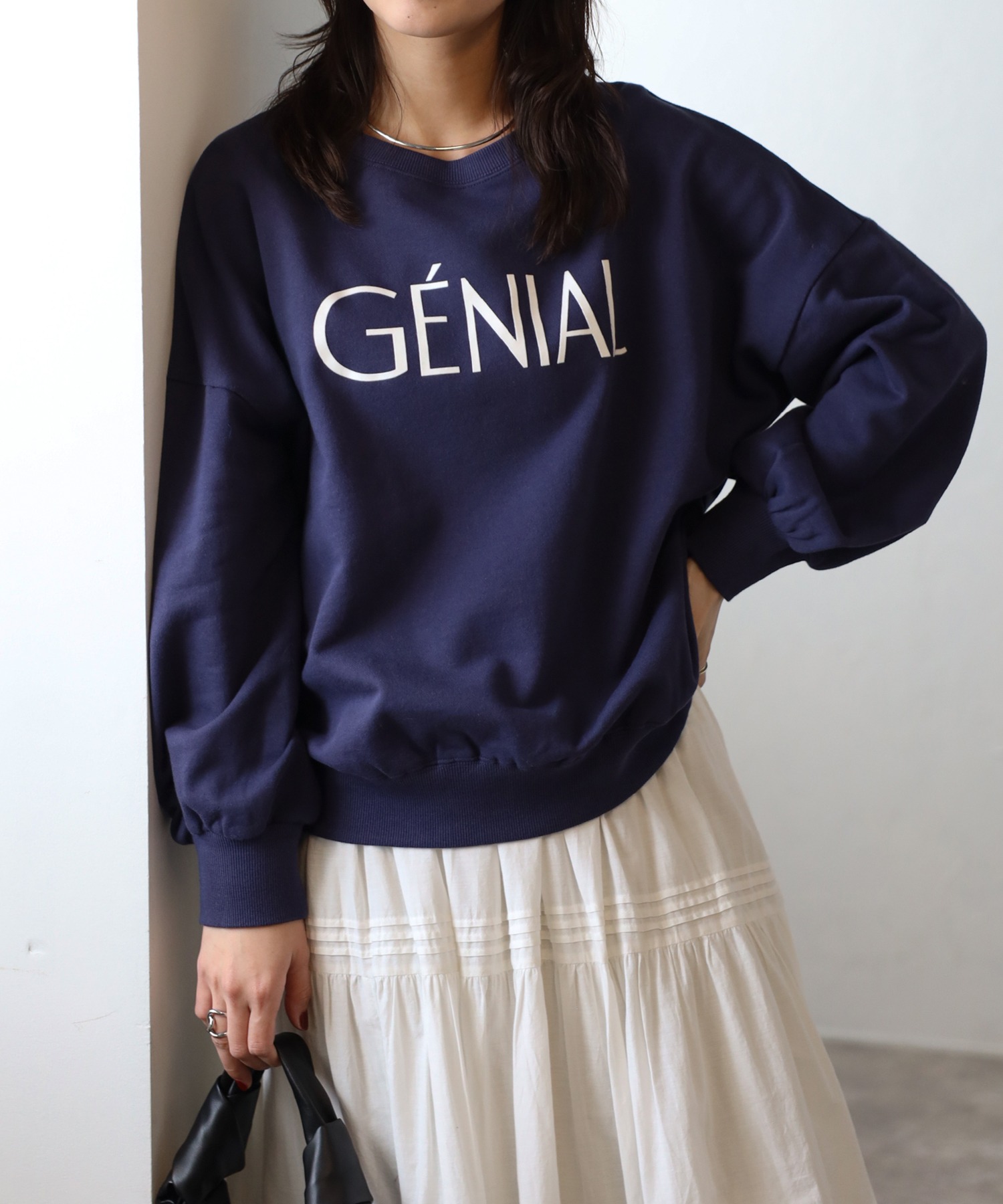 model：H163 着用サイズ：FREE