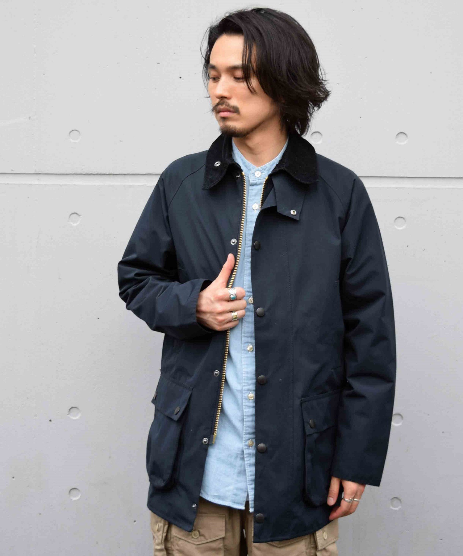 値下中】Barbour BEAUFORT（ビューフォート） Bshop別注 - ステン ...