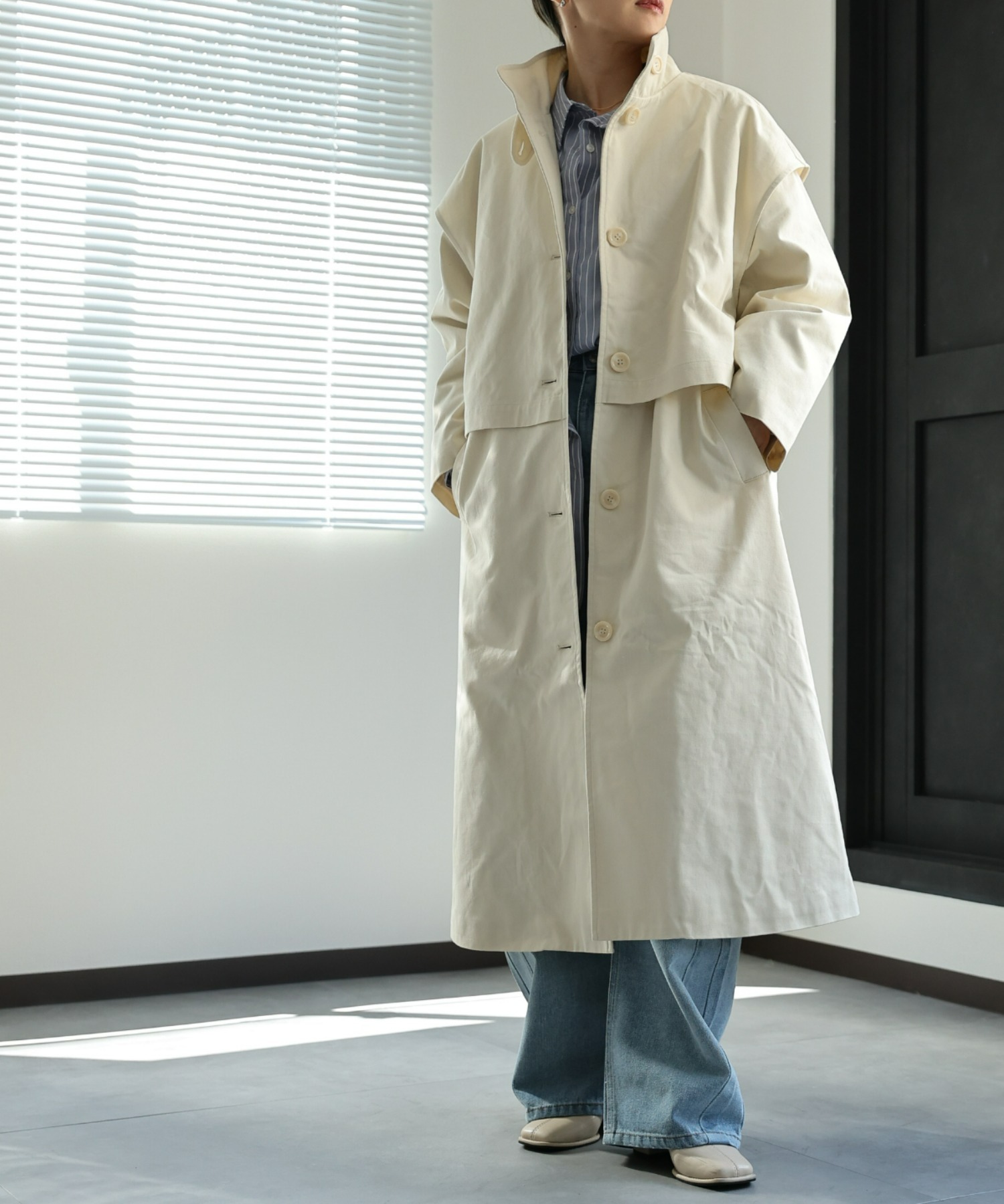 model:162㎝　着用サイズ:FREE