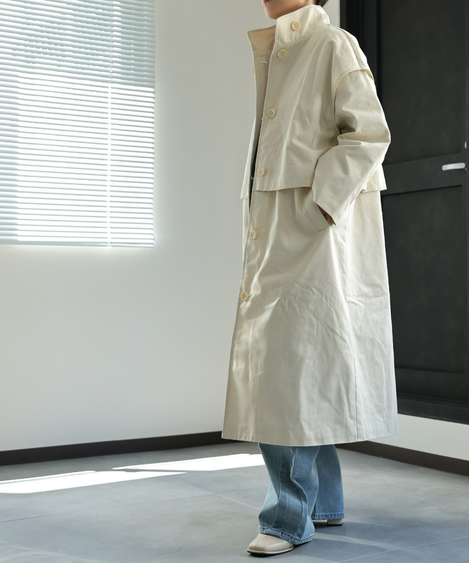 model:162㎝　着用サイズ:FREE