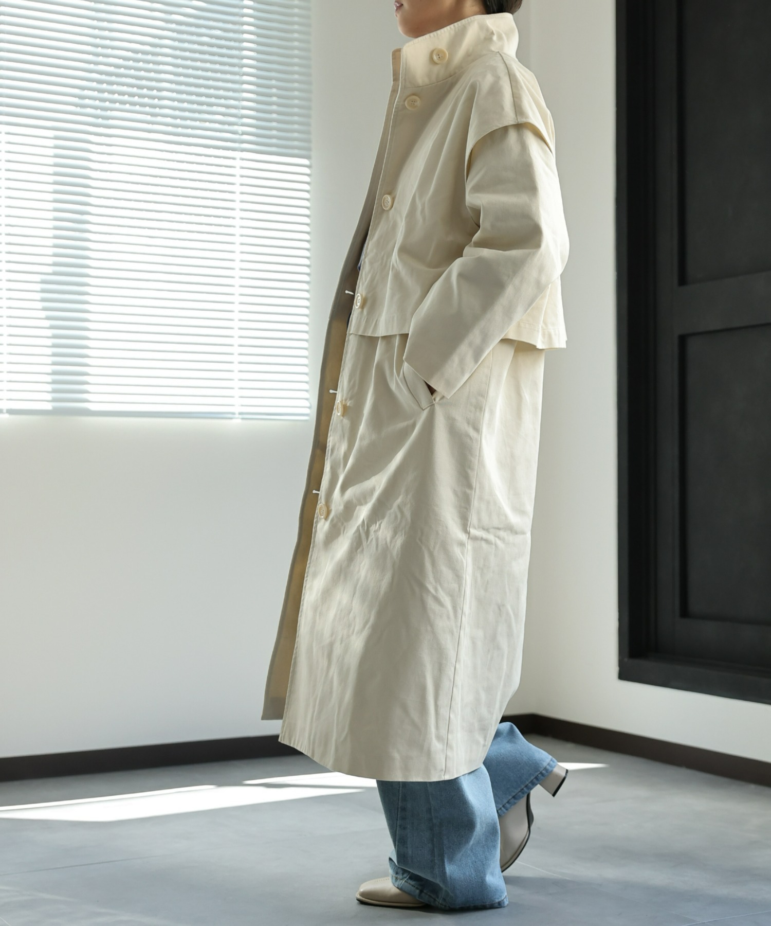 model:162㎝　着用サイズ:FREE