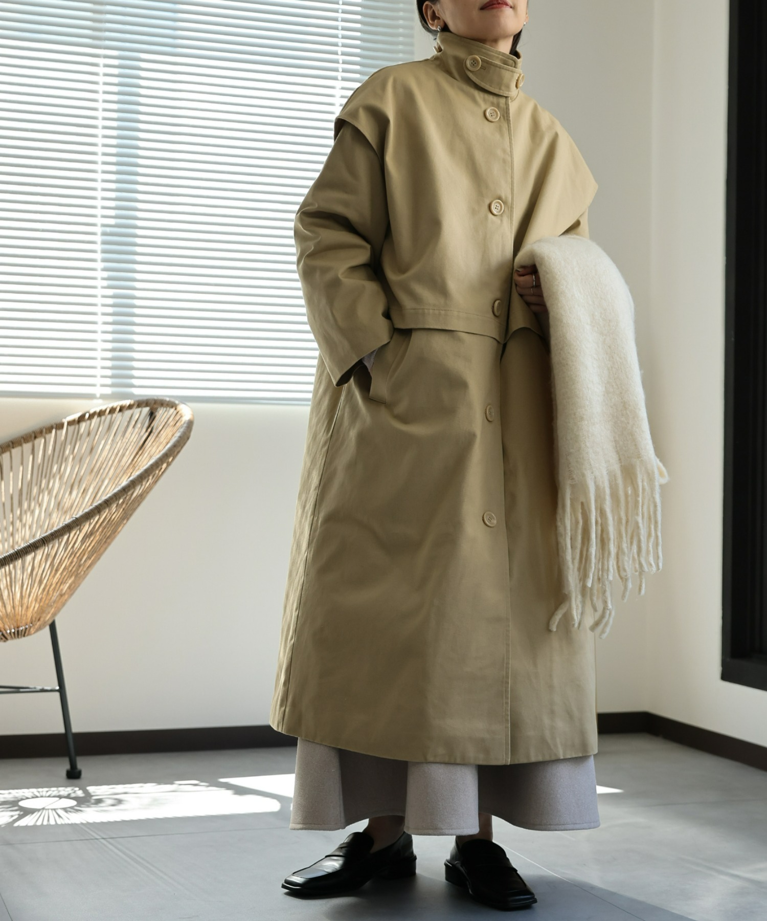 model:162㎝　着用サイズ:FREE
