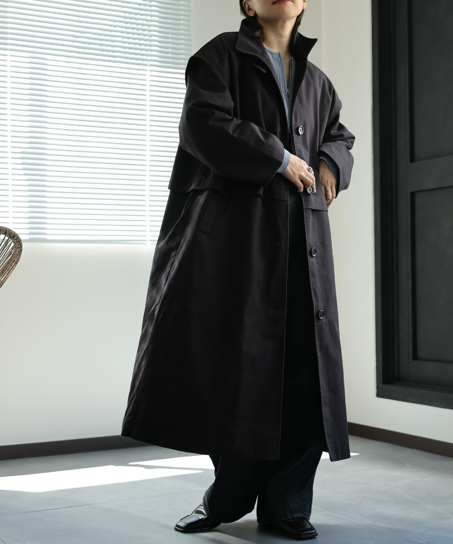 model:162㎝　着用サイズ:FREE