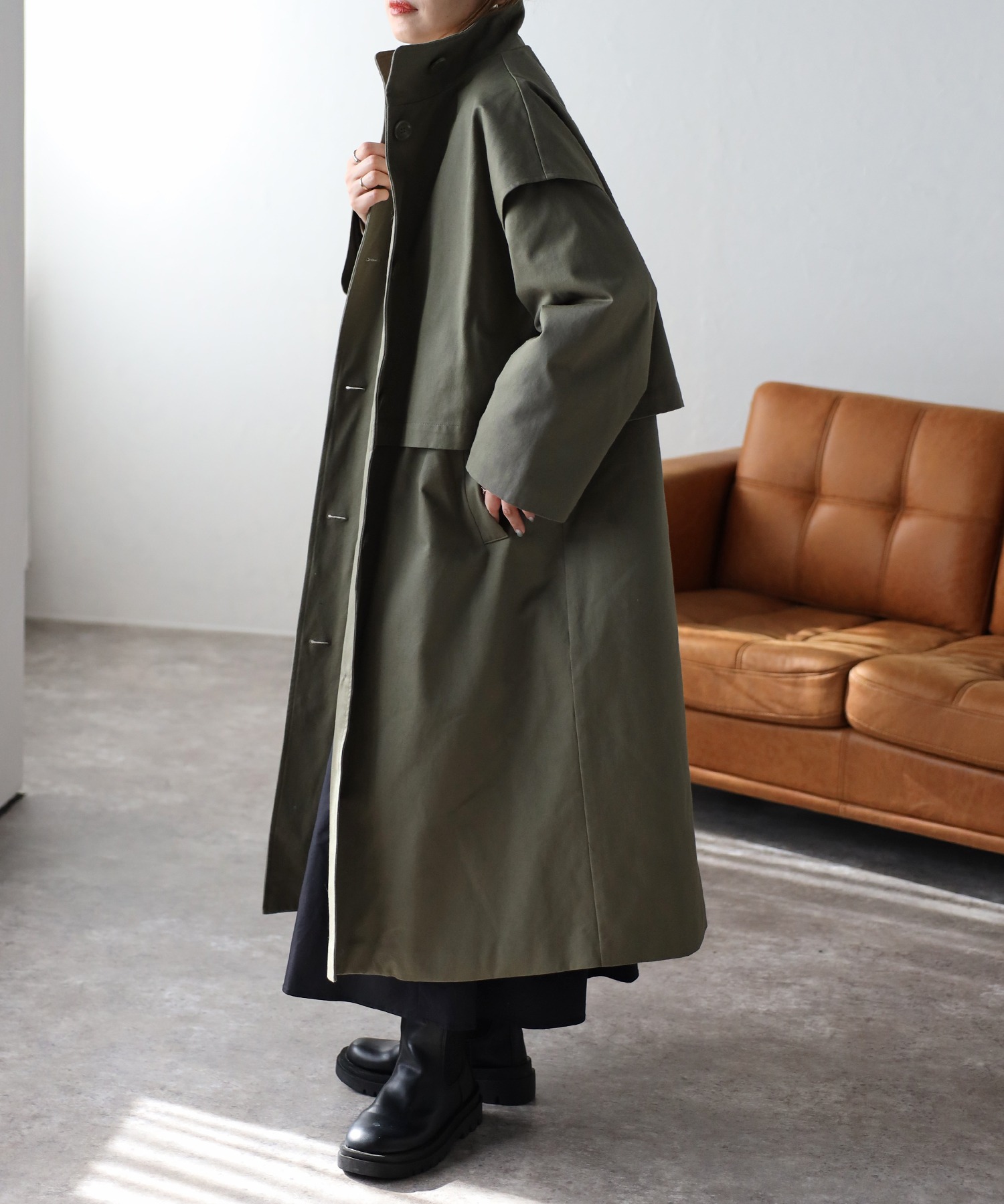 model:162㎝　着用サイズ:FREE