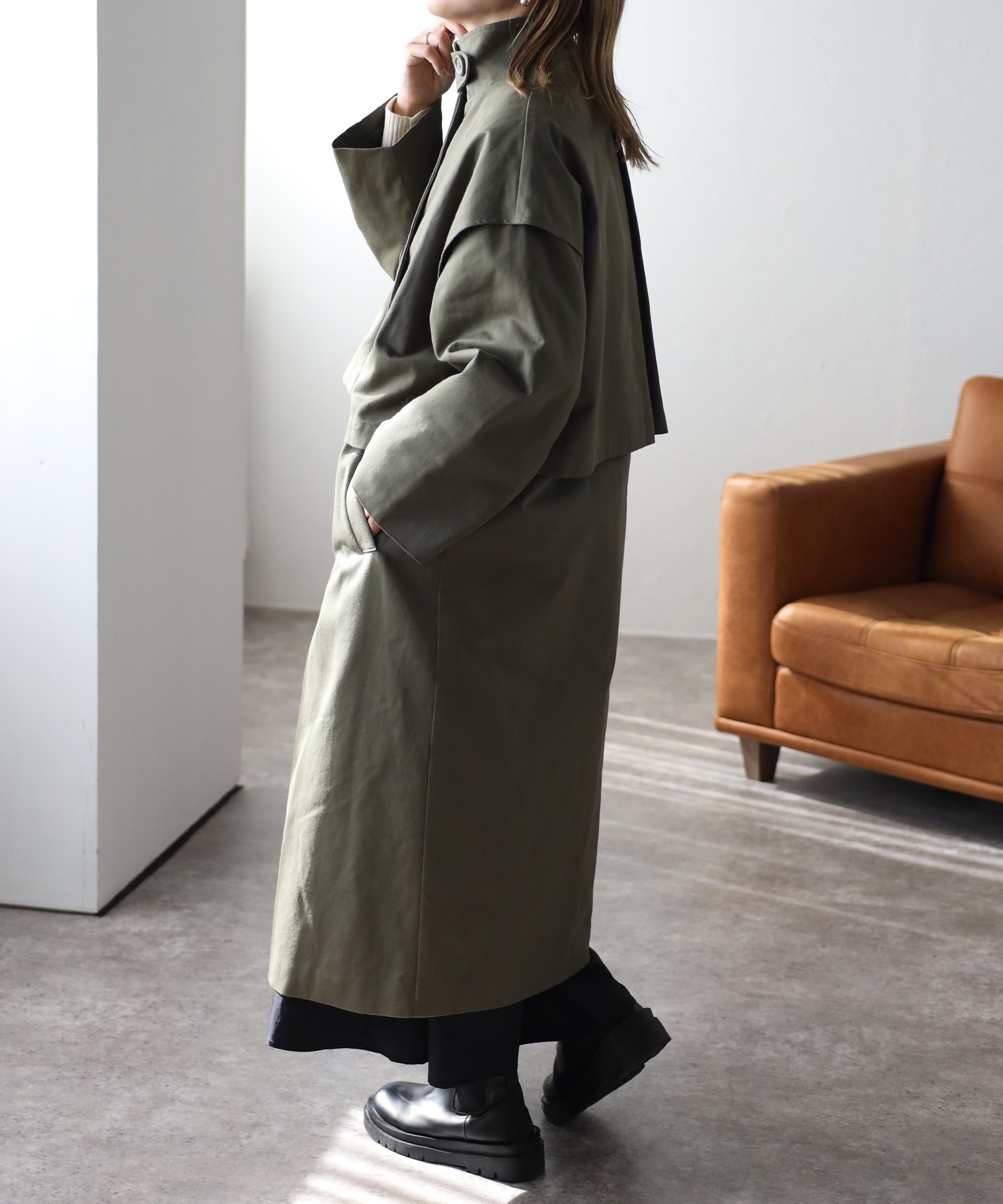 model:162㎝　着用サイズ:FREE