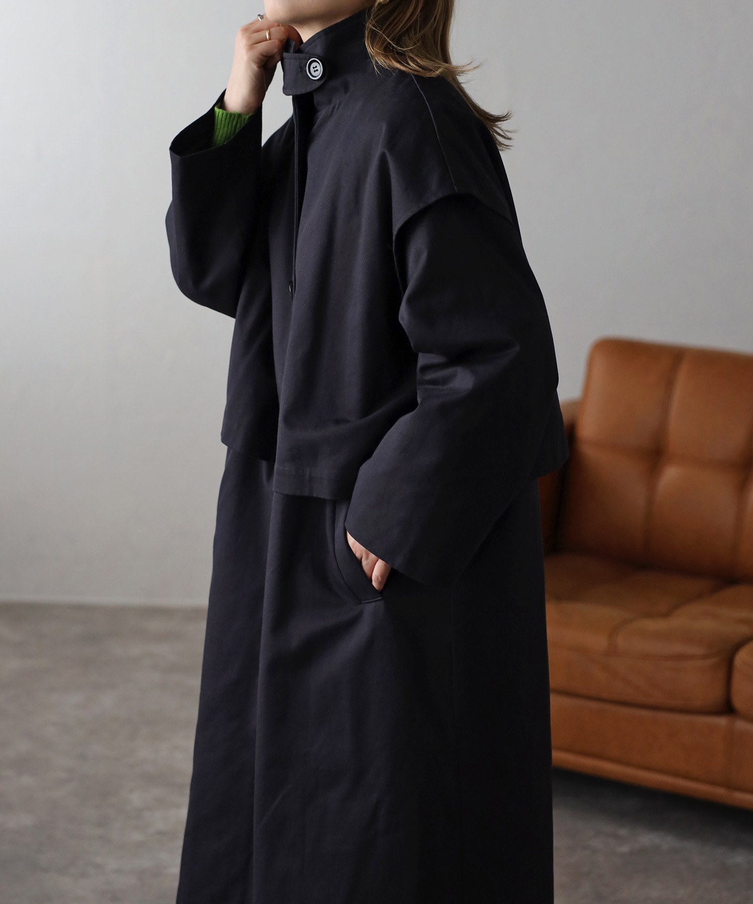 model:162㎝　着用サイズ:FREE