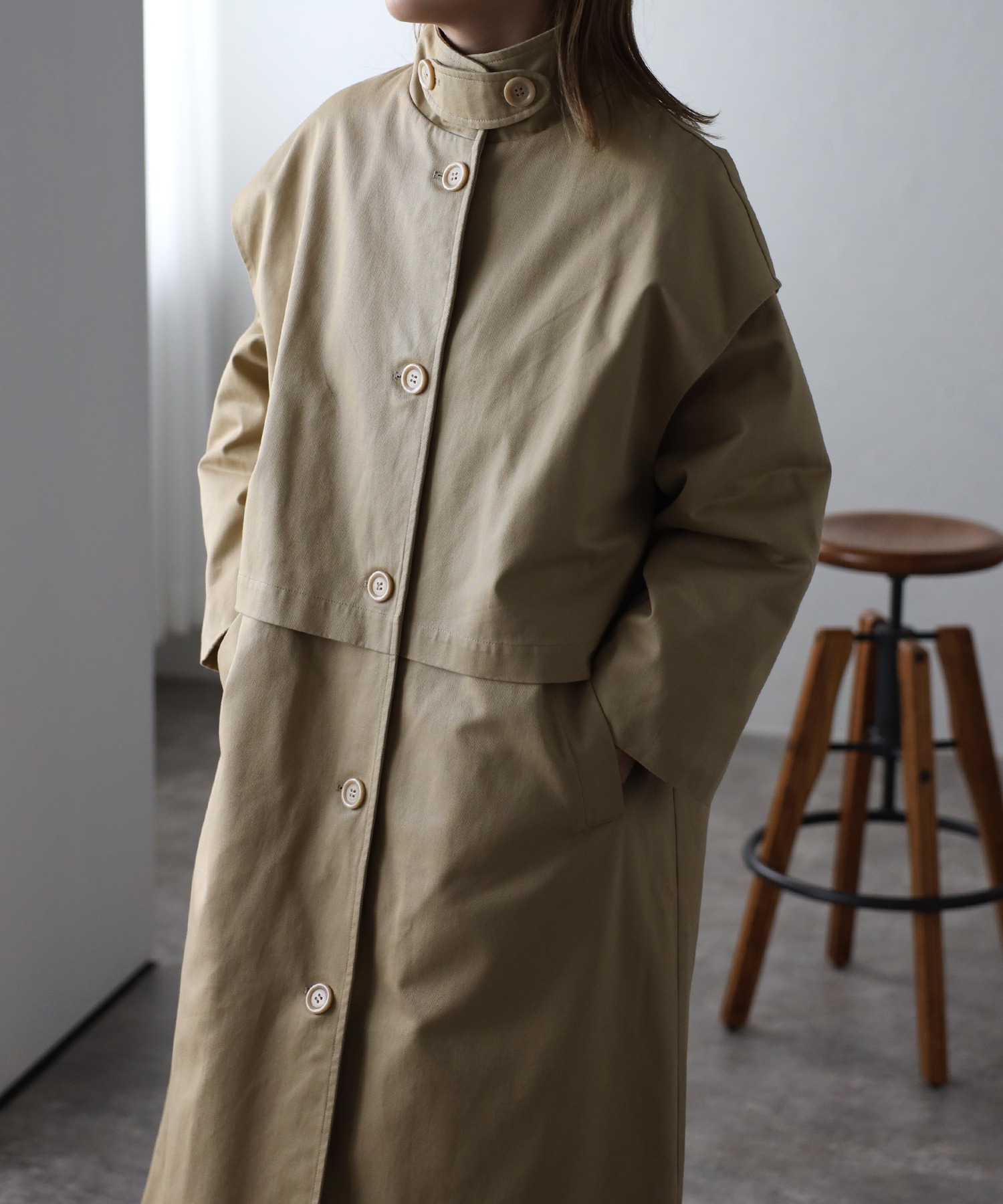 model:162㎝　着用サイズ:FREE