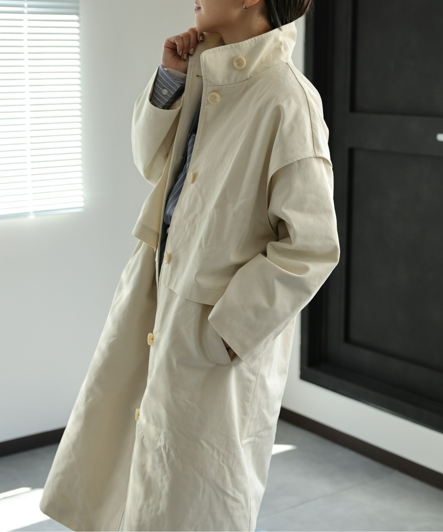 model:162㎝　着用サイズ:FREE