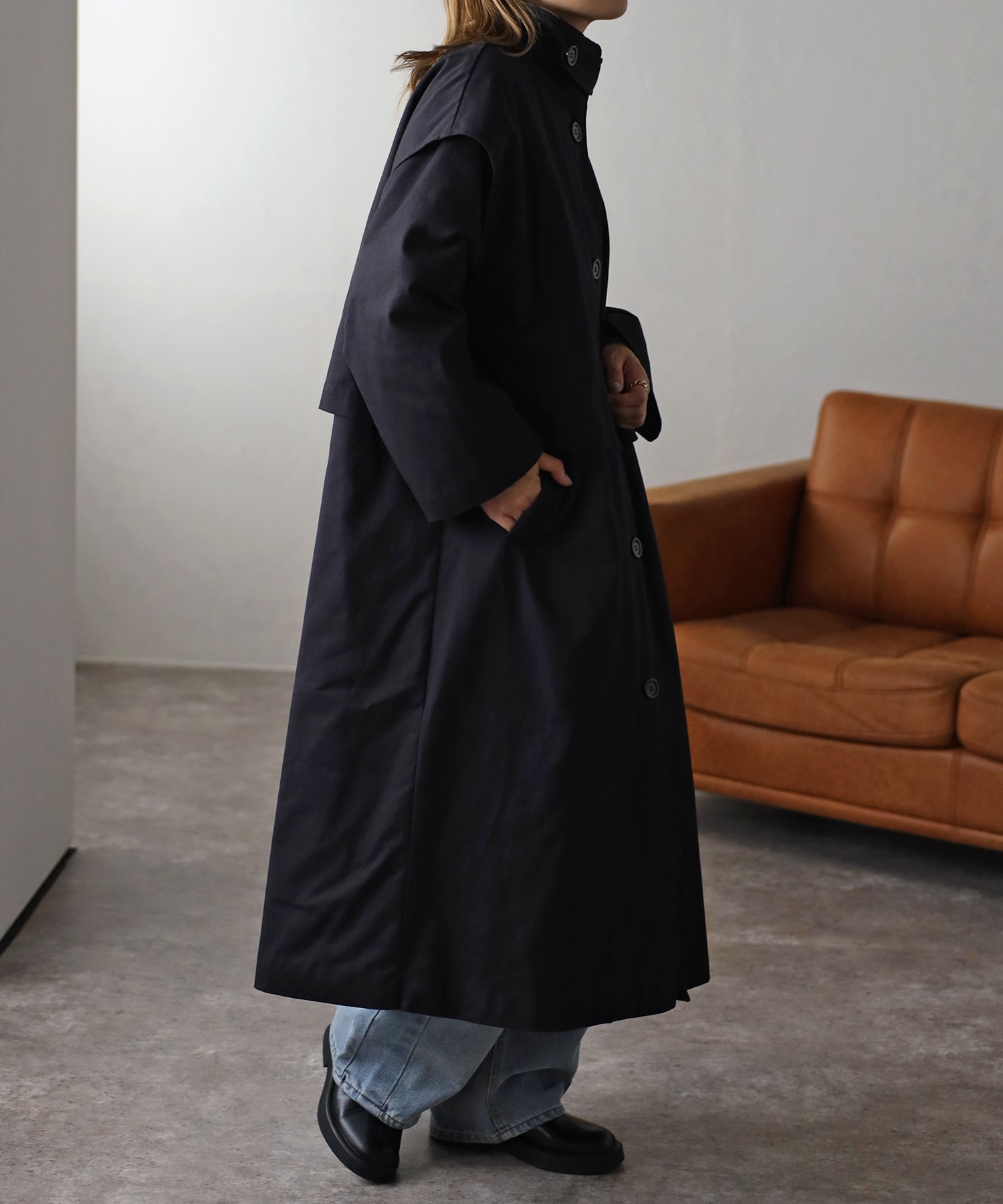 model:162㎝　着用サイズ:FREE
