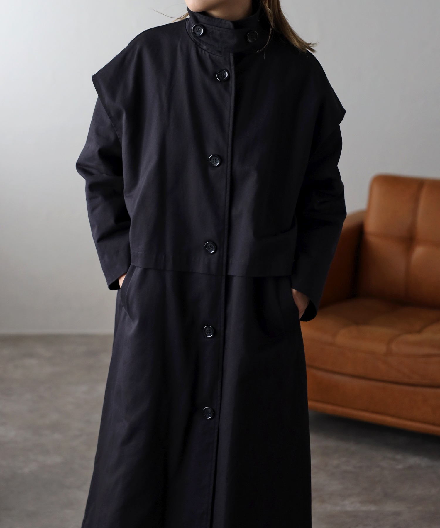 model:162㎝　着用サイズ:FREE