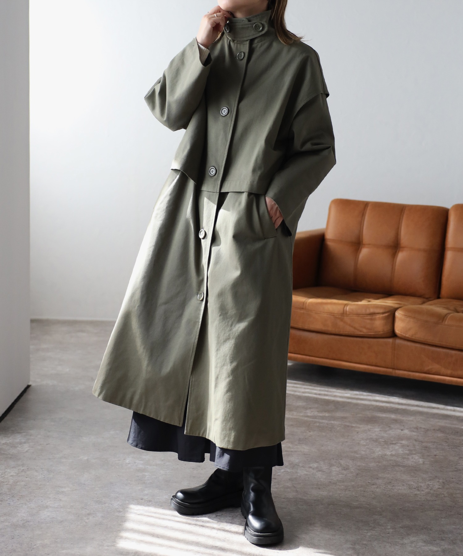 model:162㎝　着用サイズ:FREE