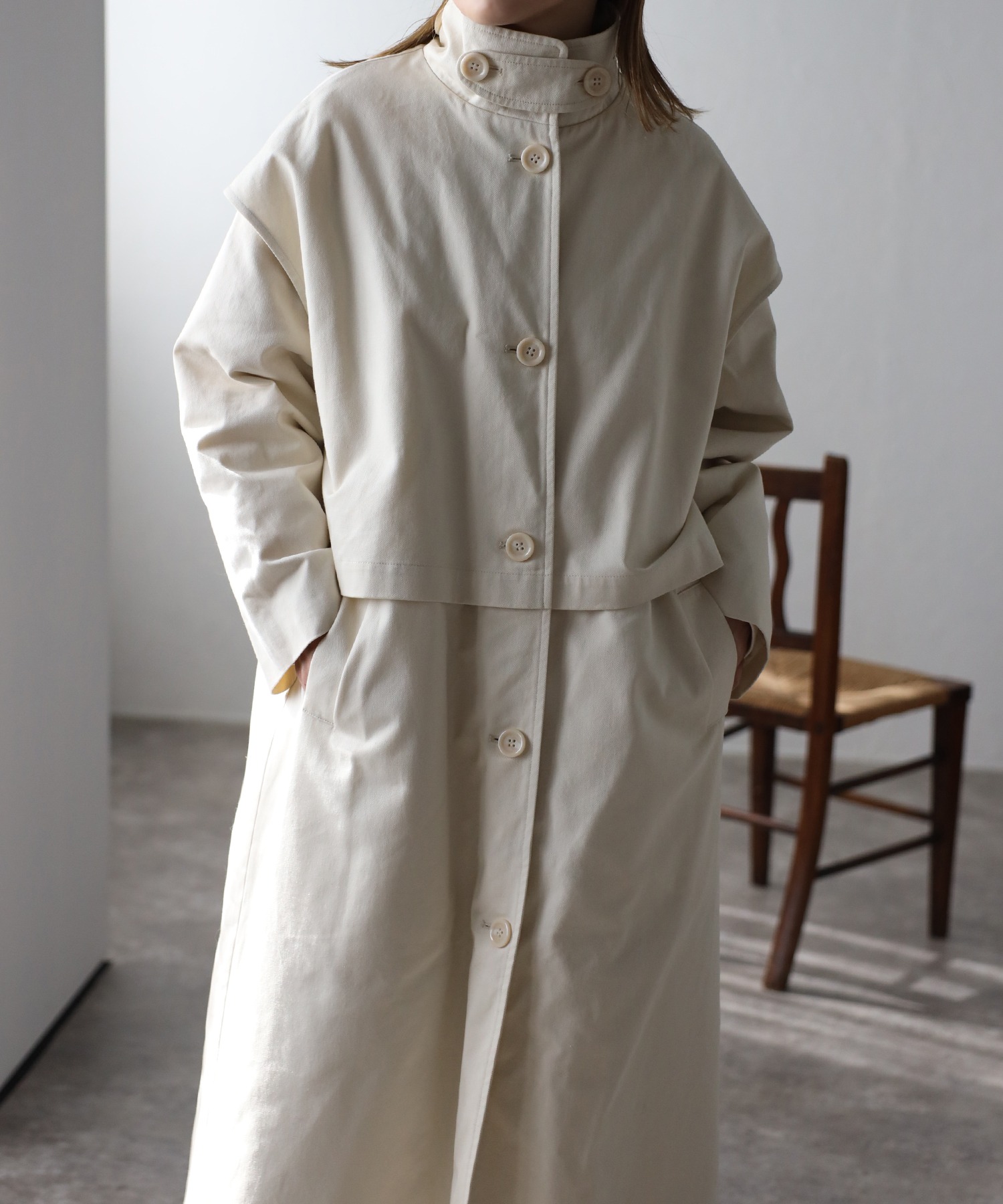 model:162㎝　着用サイズ:FREE