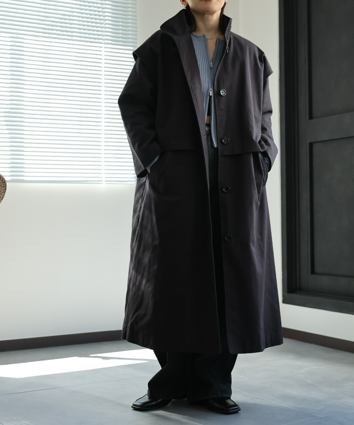 model:162㎝　着用サイズ:FREE