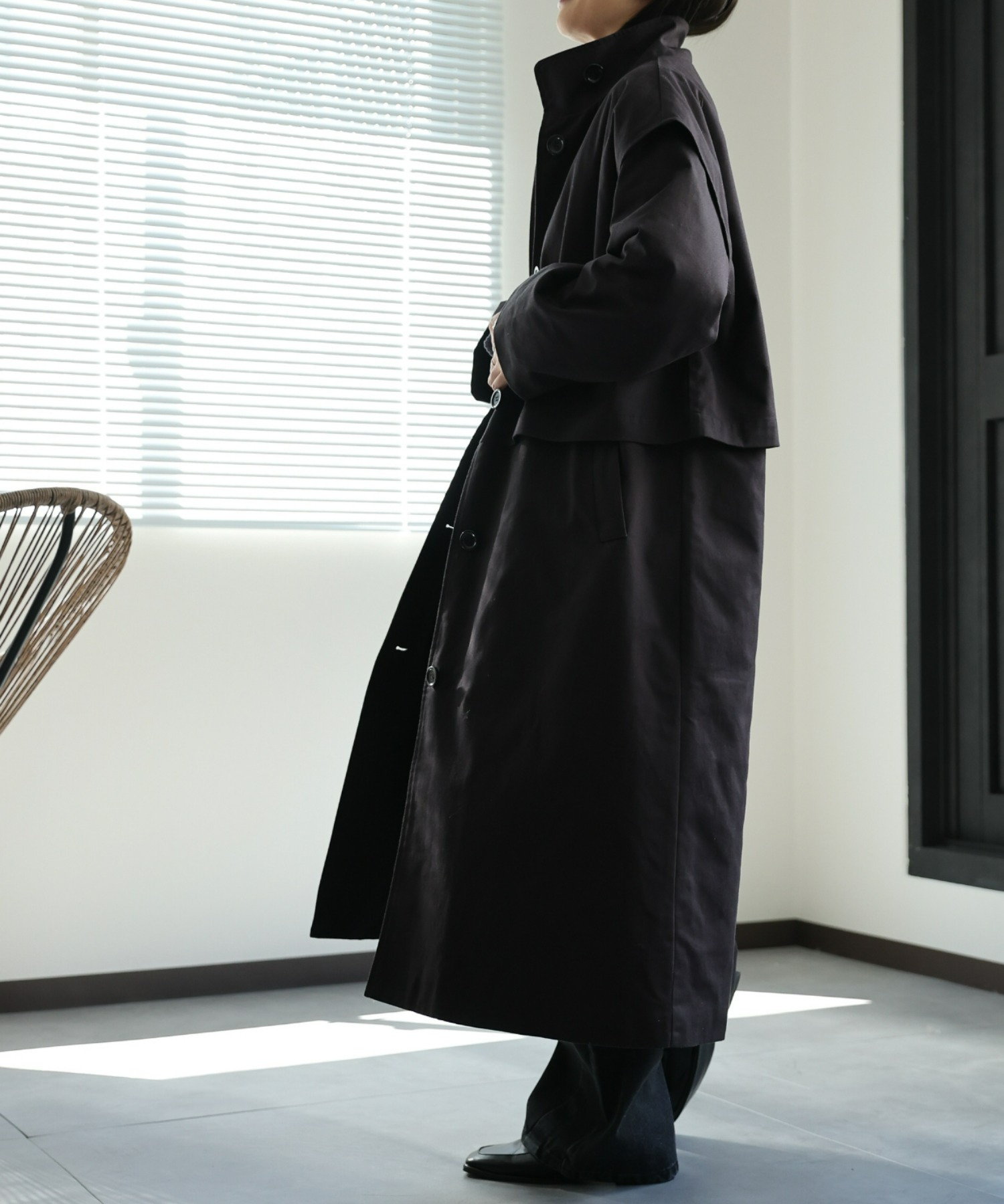 model:162㎝　着用サイズ:FREE