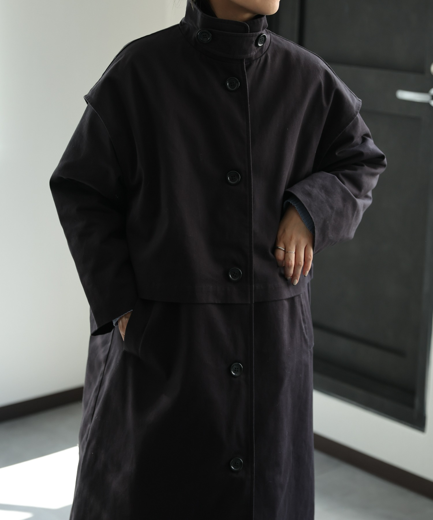 model:162㎝　着用サイズ:FREE