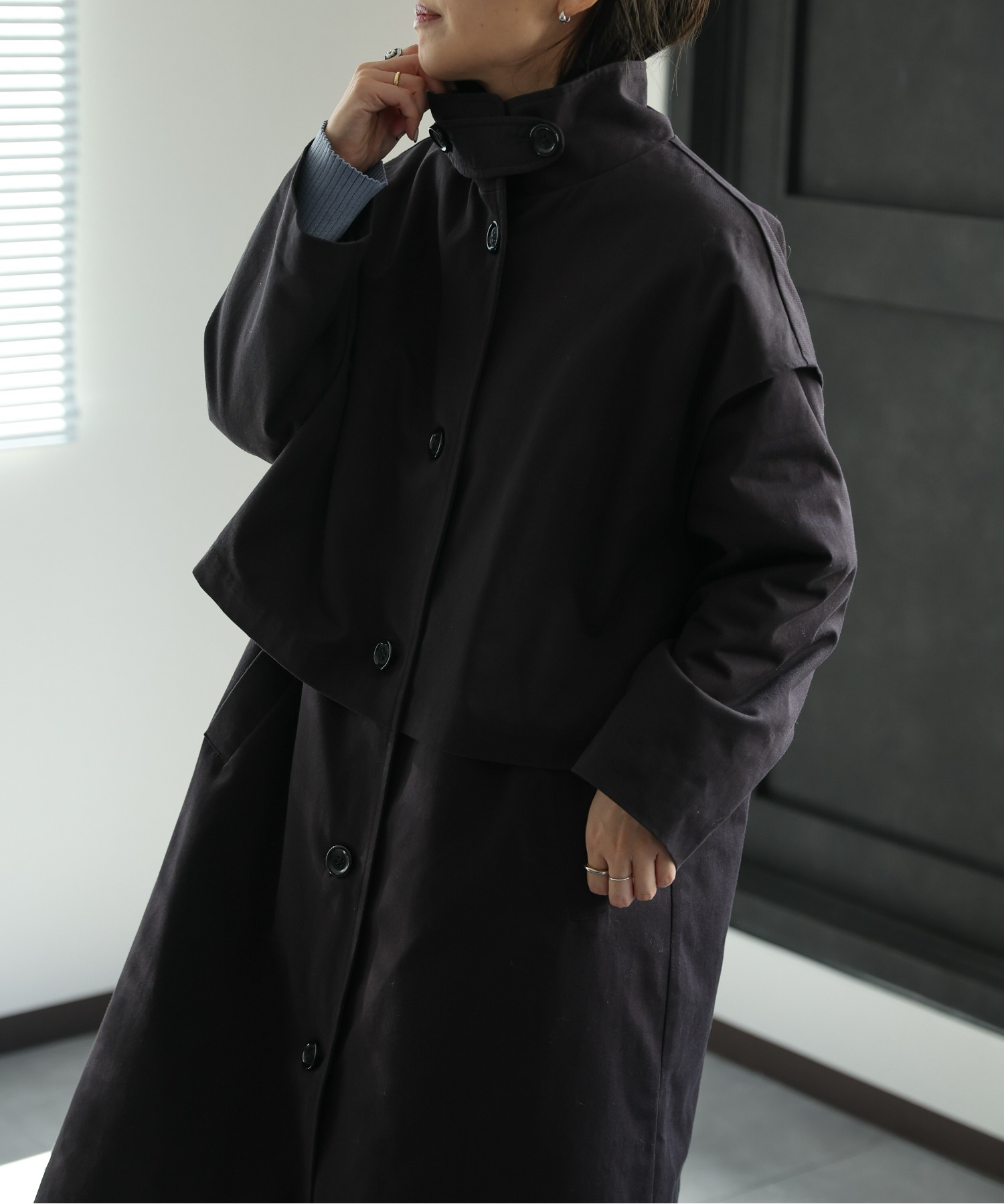 model:162㎝　着用サイズ:FREE