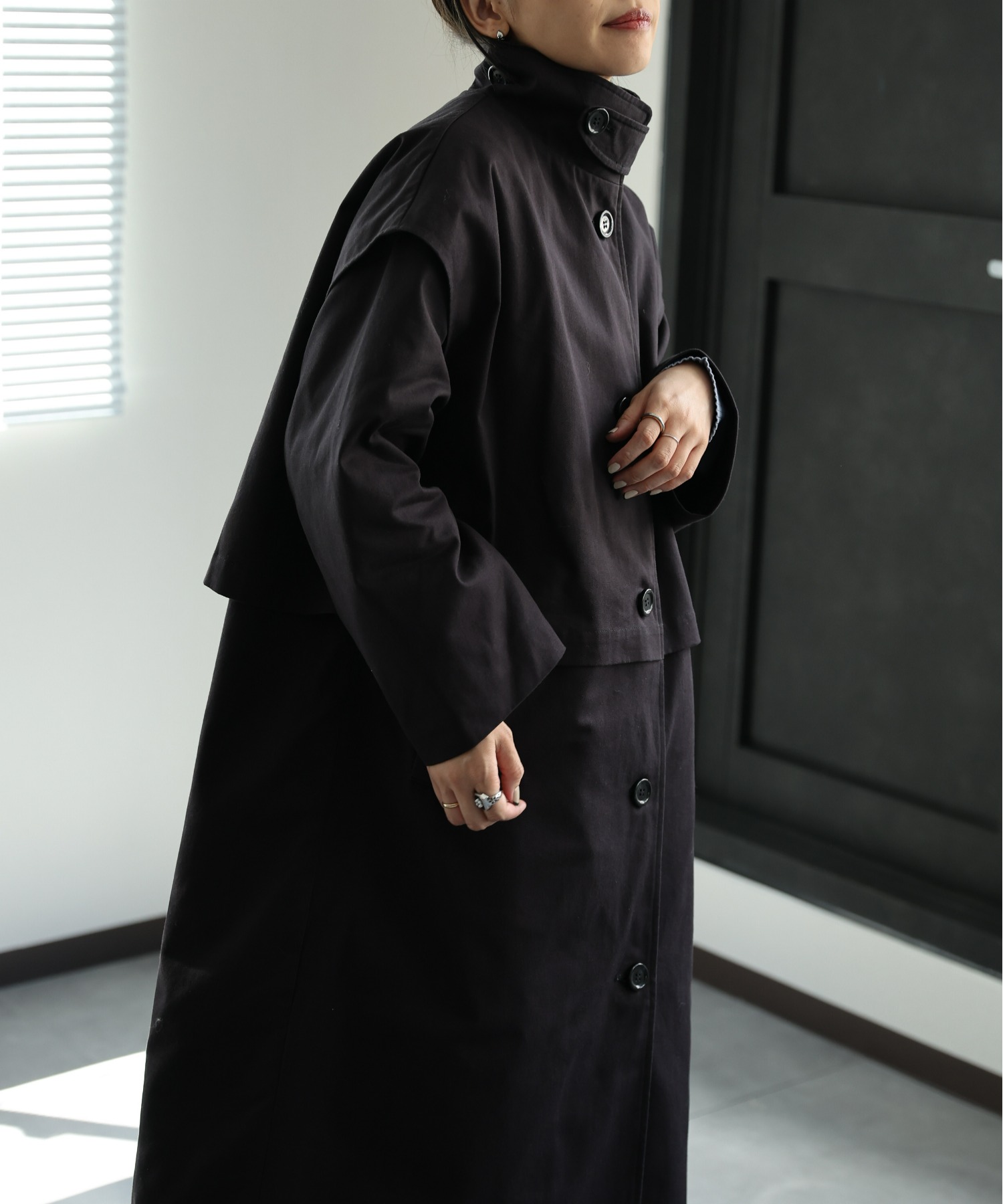 model:162㎝　着用サイズ:FREE