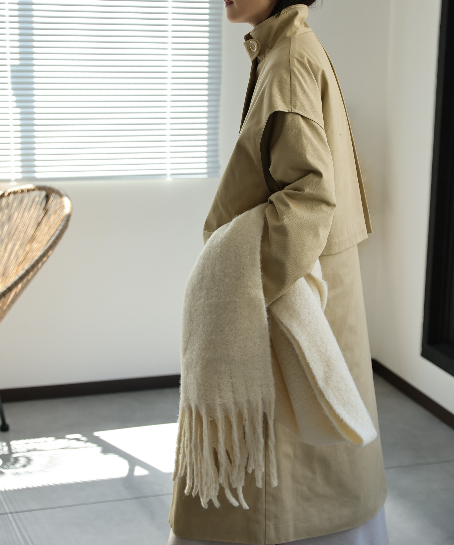 model:162㎝　着用サイズ:FREE