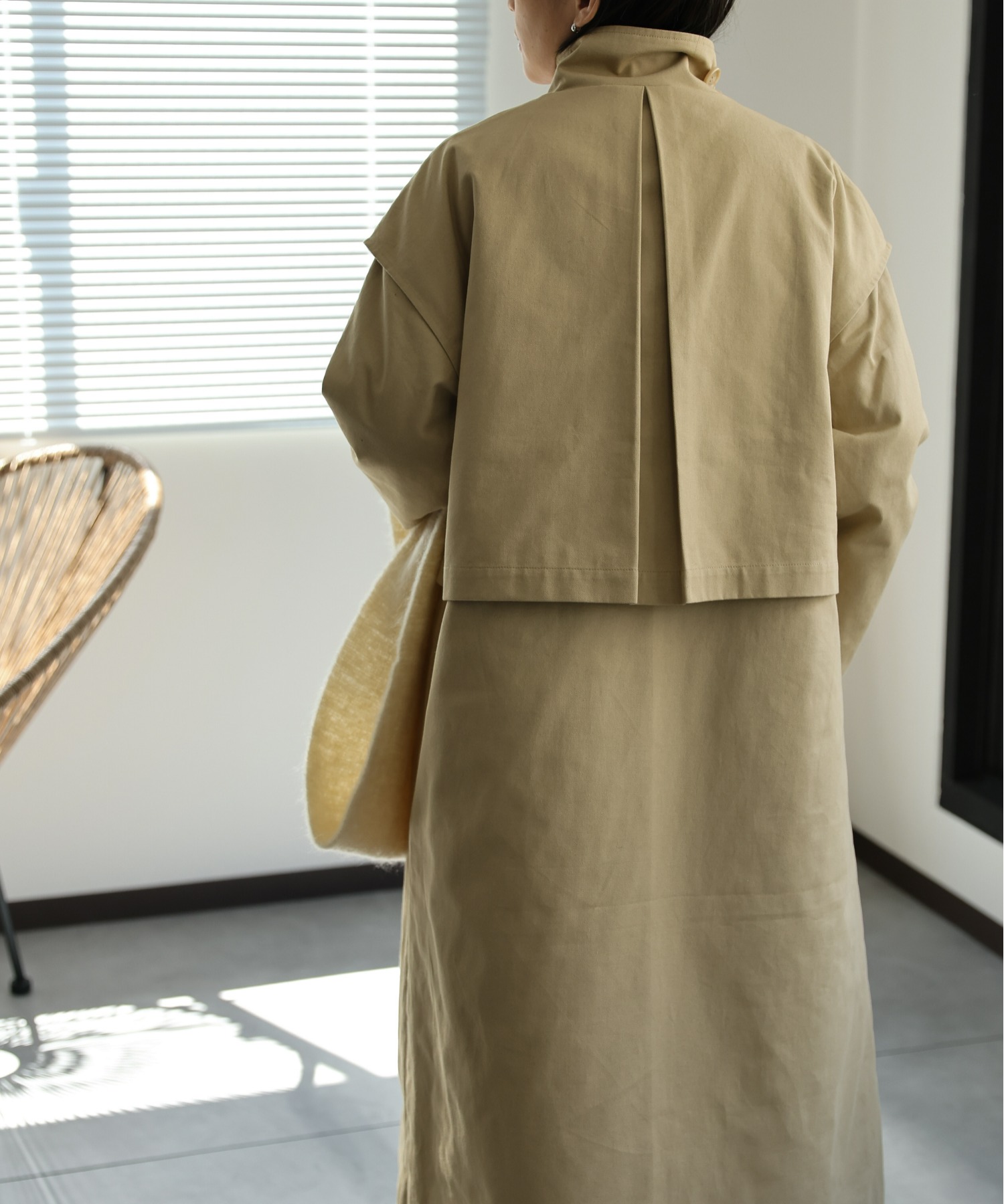 model:162㎝　着用サイズ:FREE