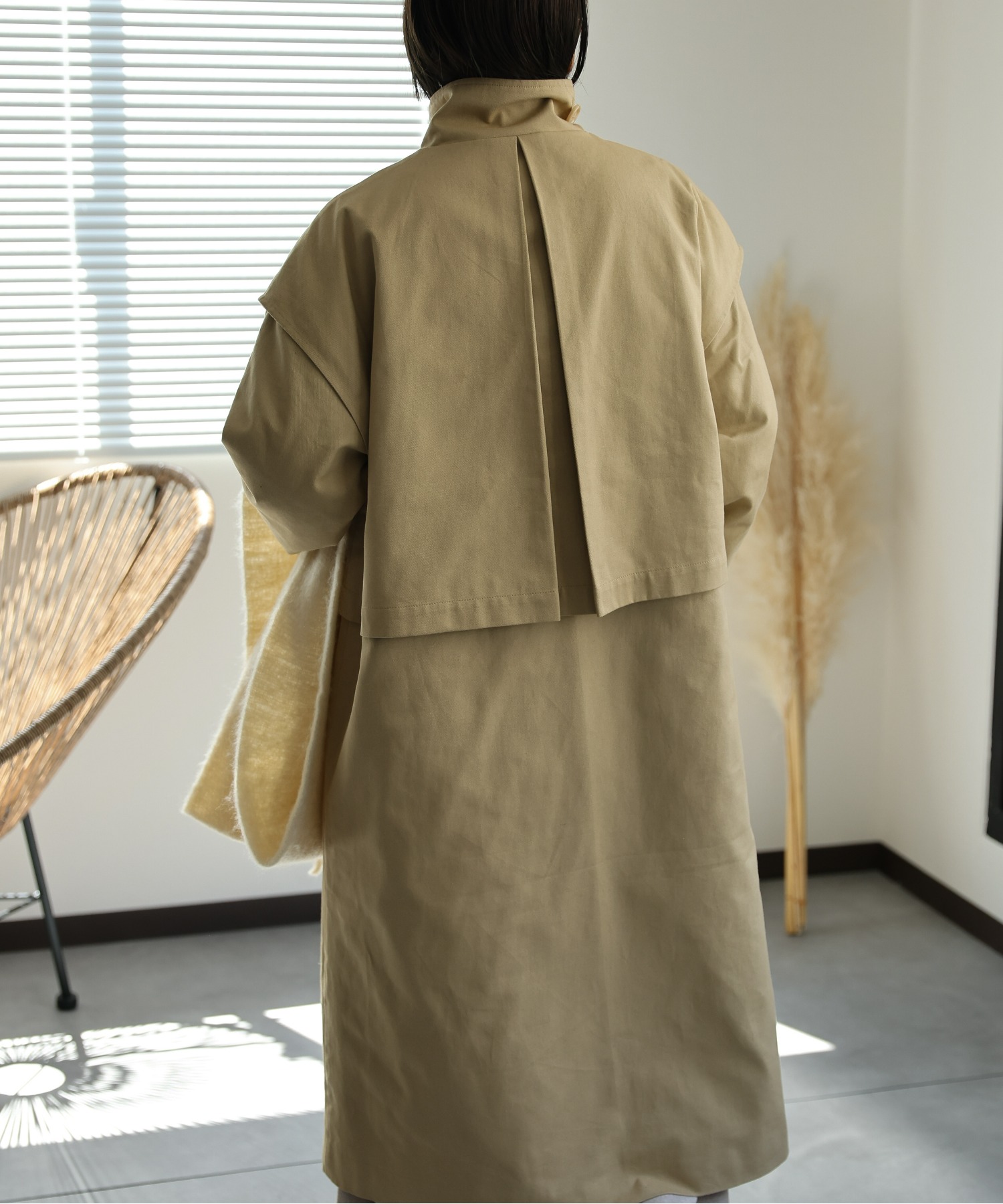 model:162㎝　着用サイズ:FREE