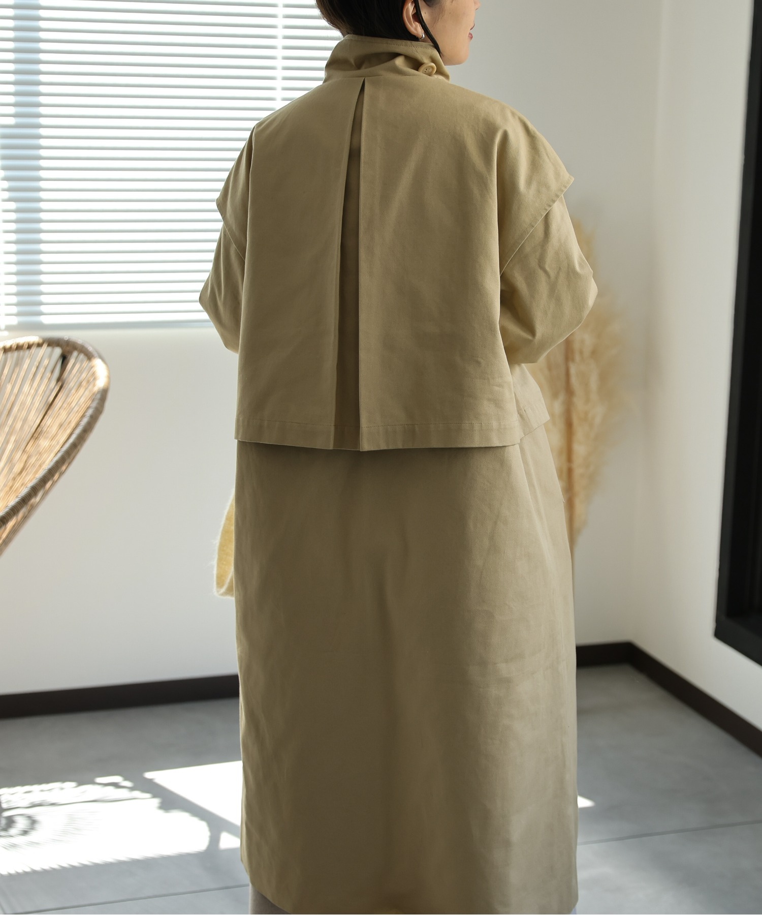 model:162㎝　着用サイズ:FREE
