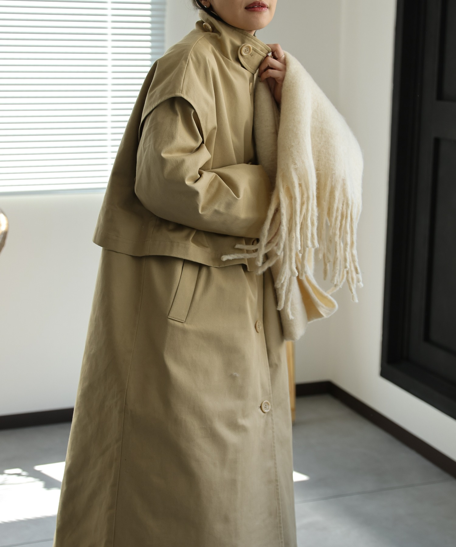 model:162㎝　着用サイズ:FREE