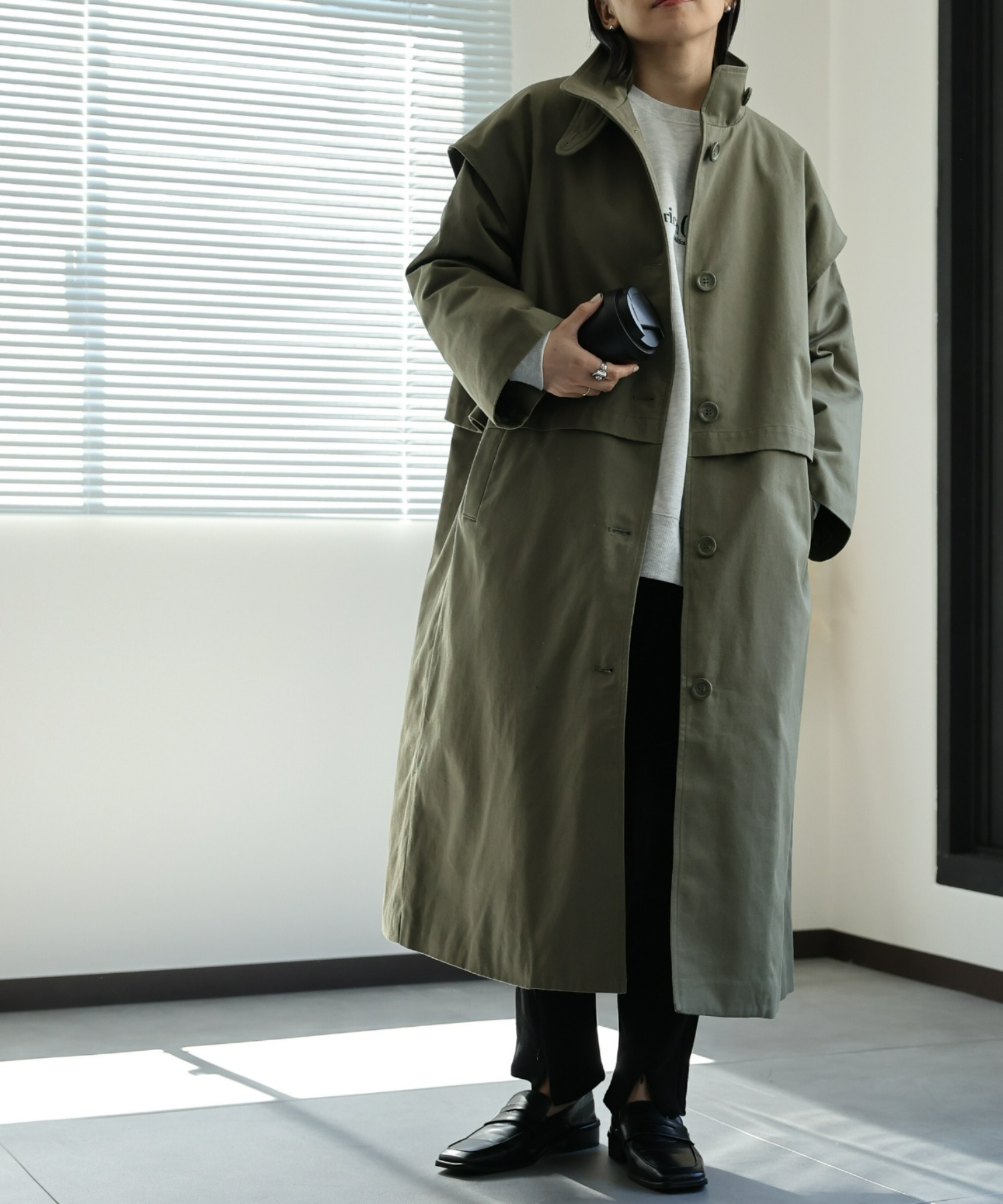 model:162㎝　着用サイズ:FREE