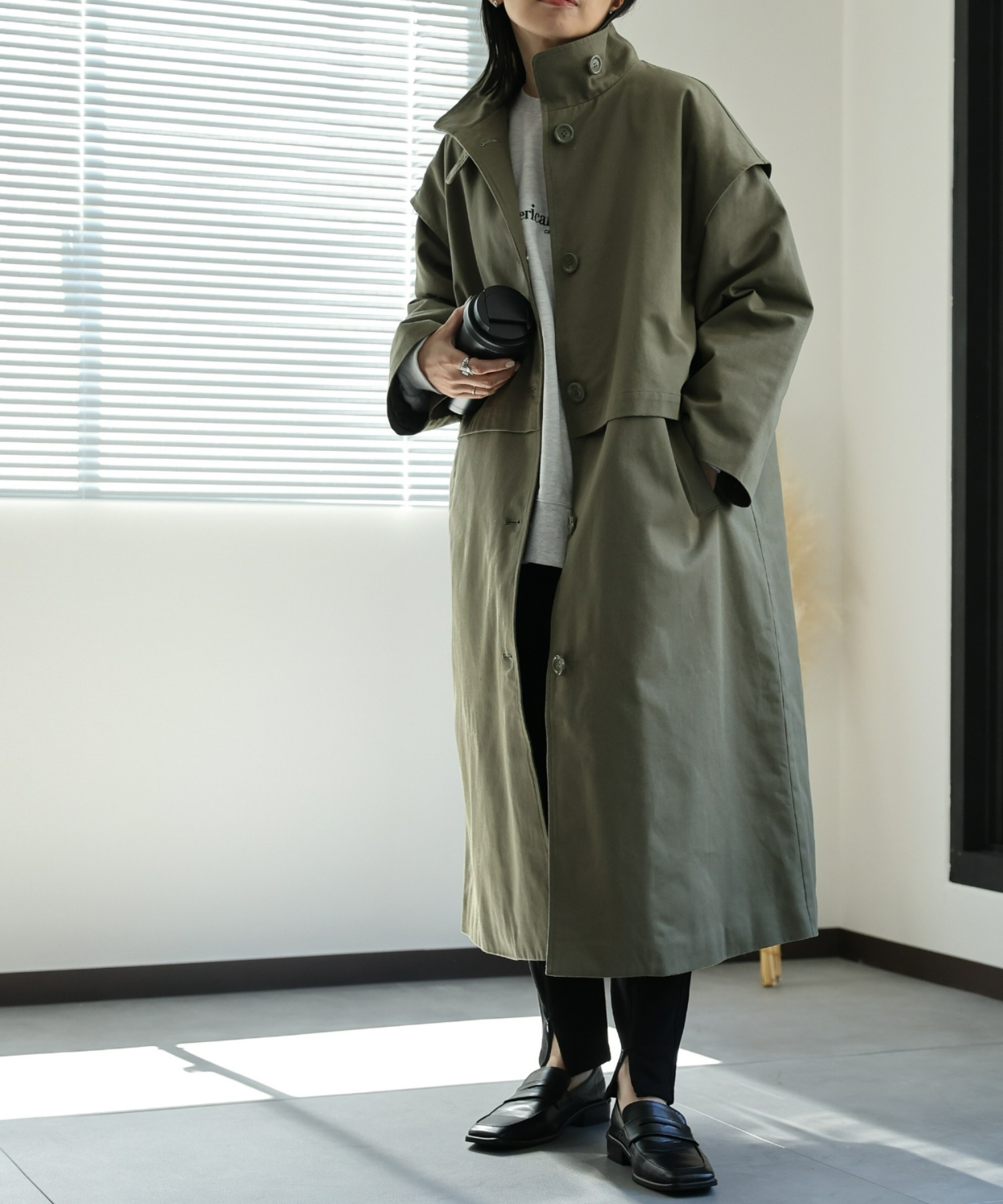 model:162㎝　着用サイズ:FREE