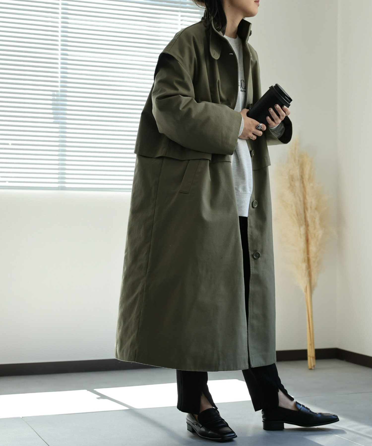 model:162㎝　着用サイズ:FREE