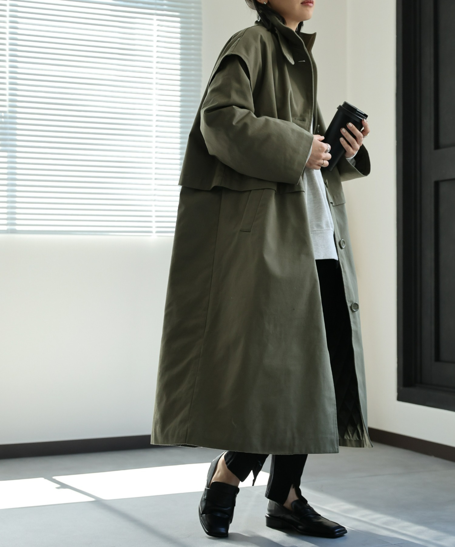 model:162㎝　着用サイズ:FREE