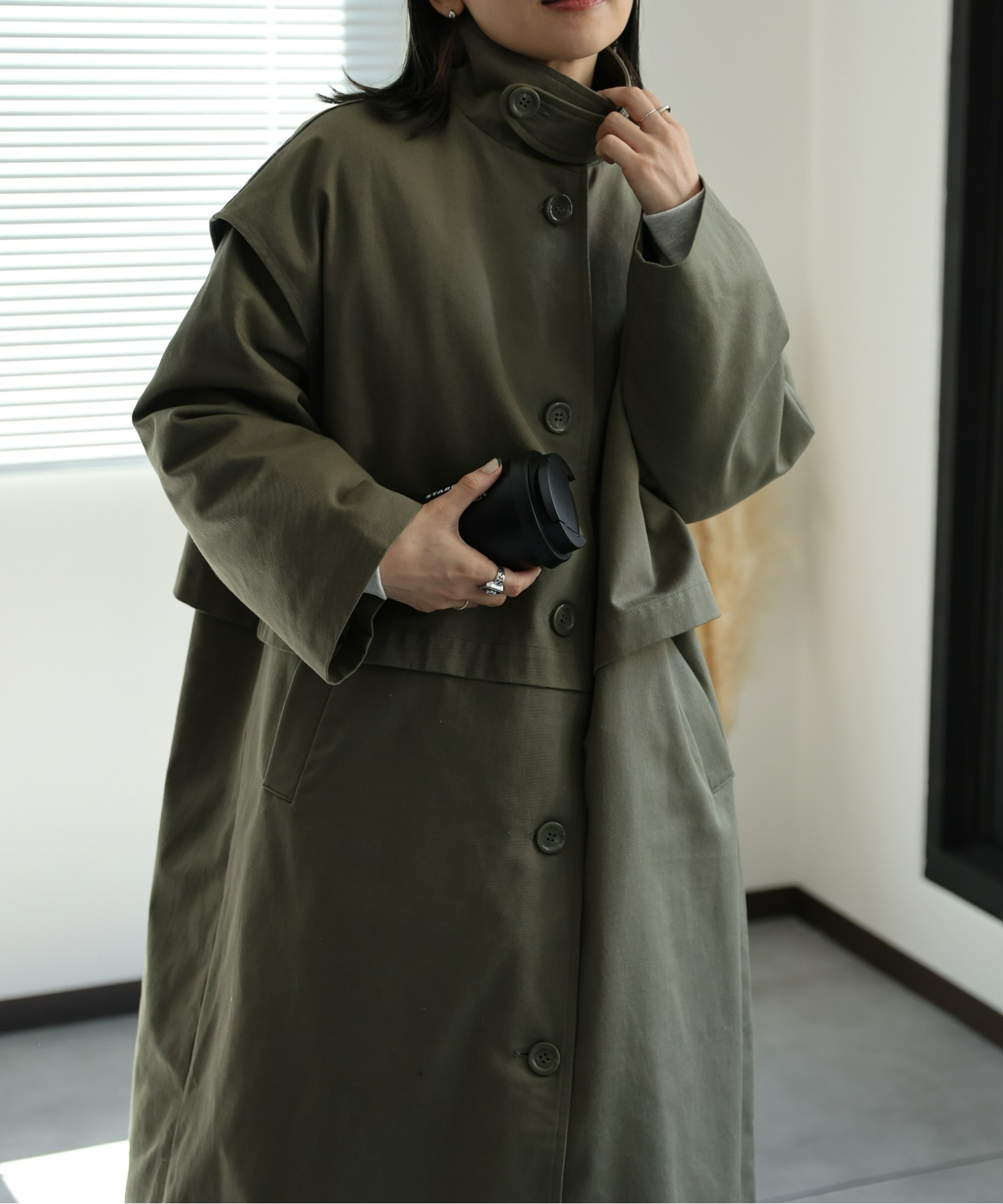 model:162㎝　着用サイズ:FREE