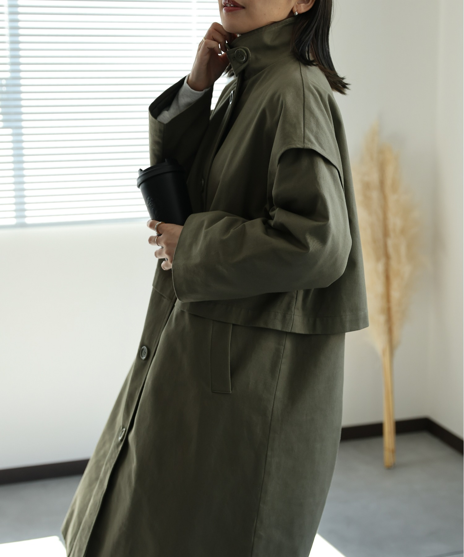 model:162㎝　着用サイズ:FREE
