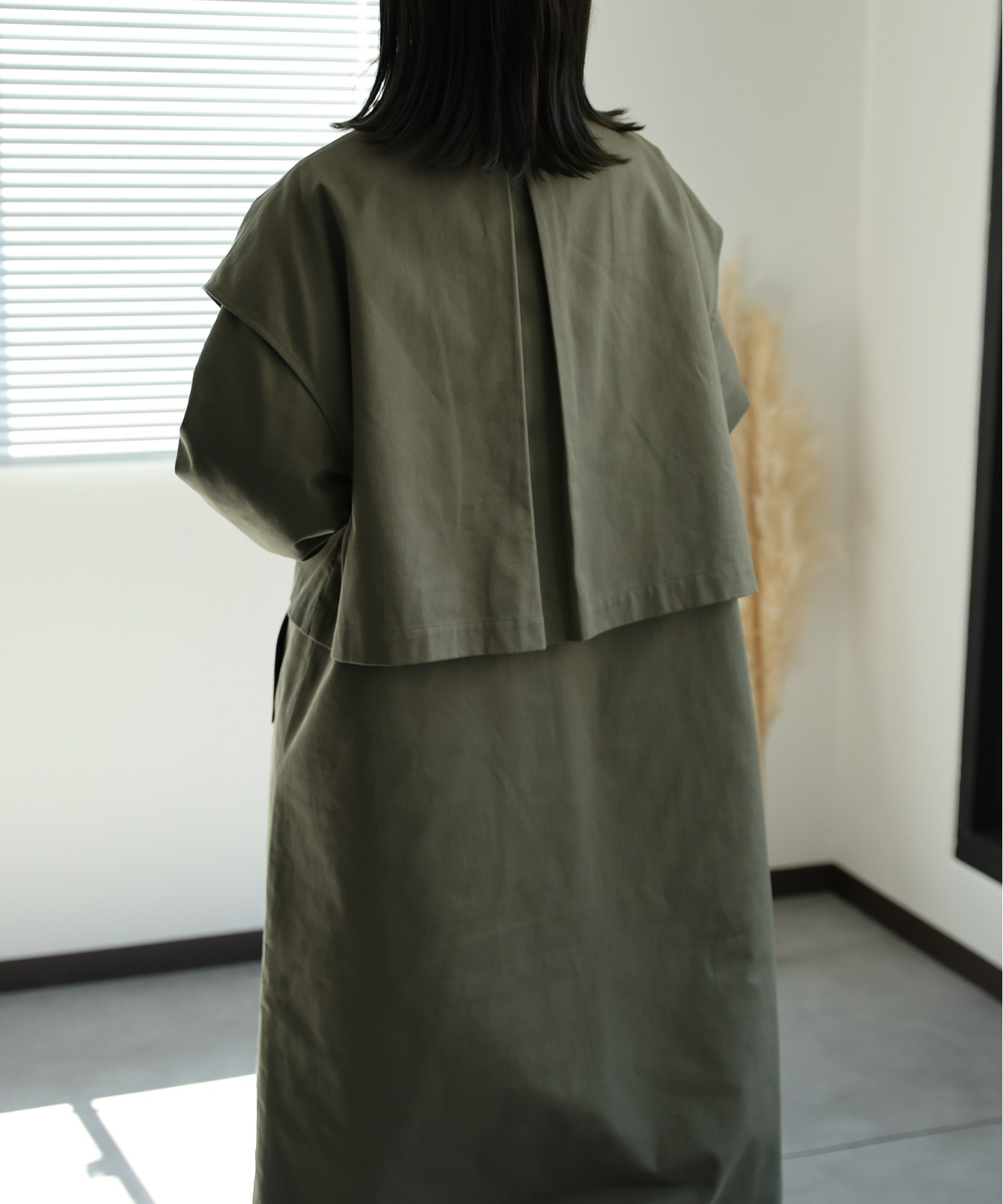 model:162㎝　着用サイズ:FREE