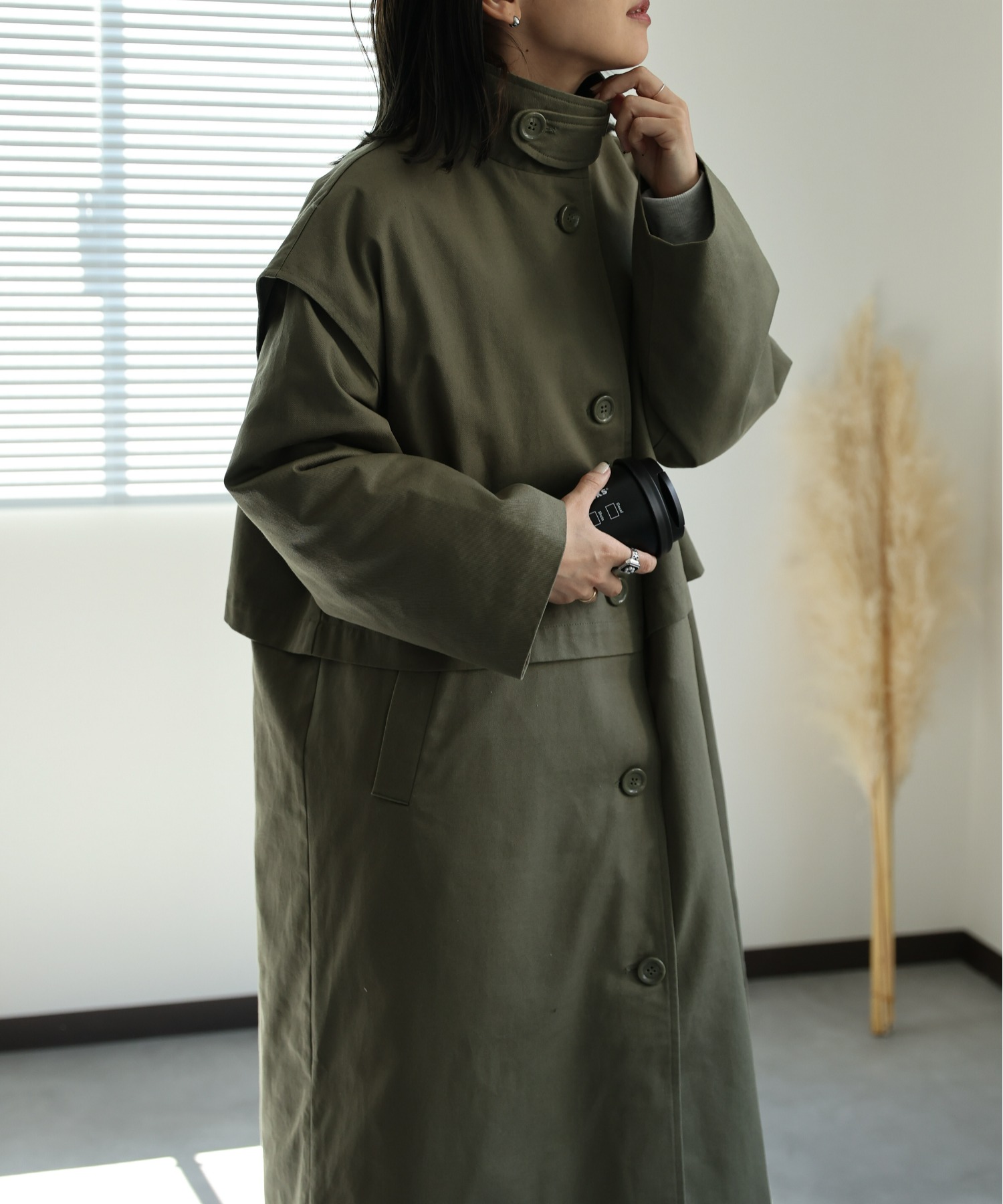 model:162㎝　着用サイズ:FREE