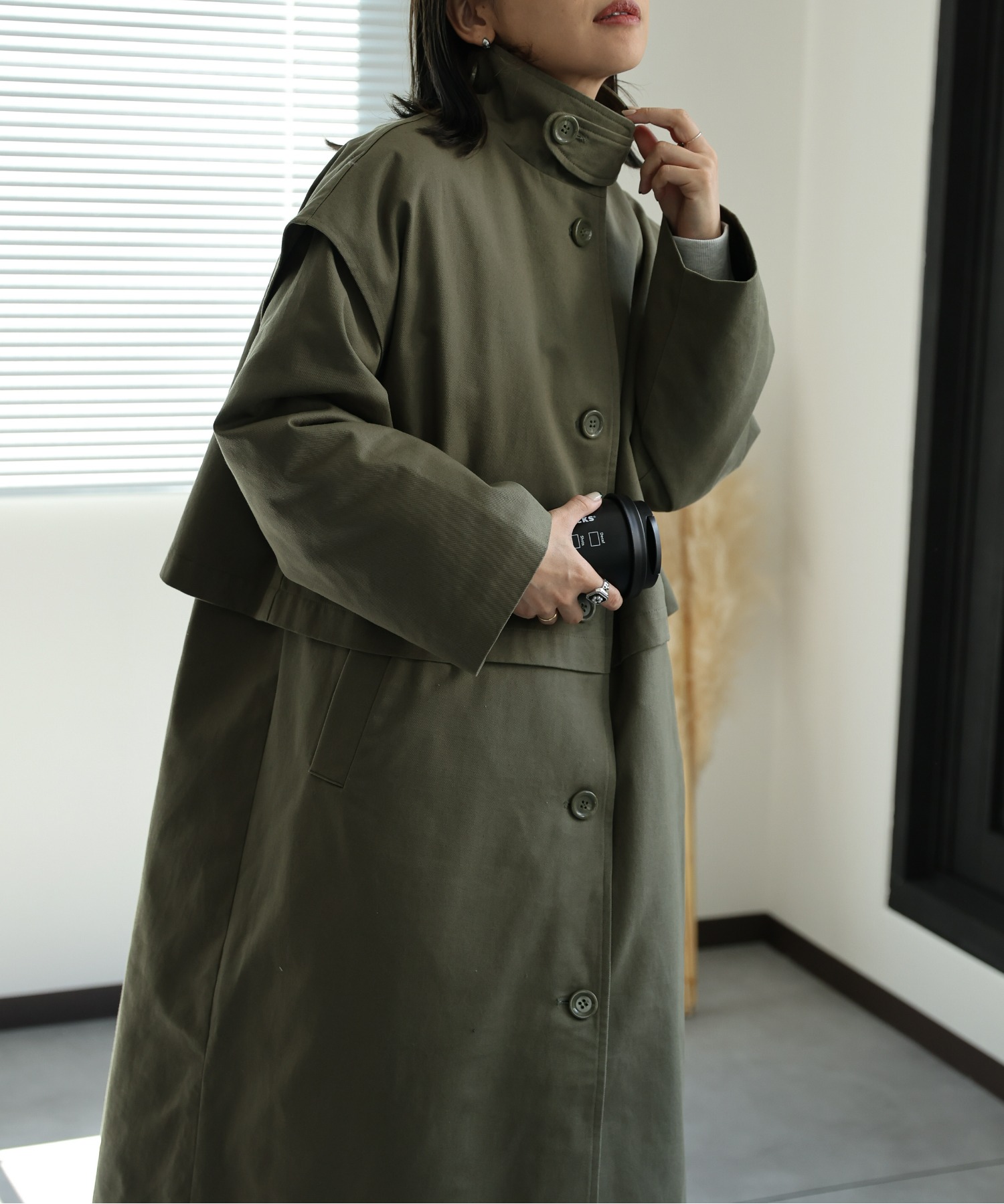 model:162㎝　着用サイズ:FREE