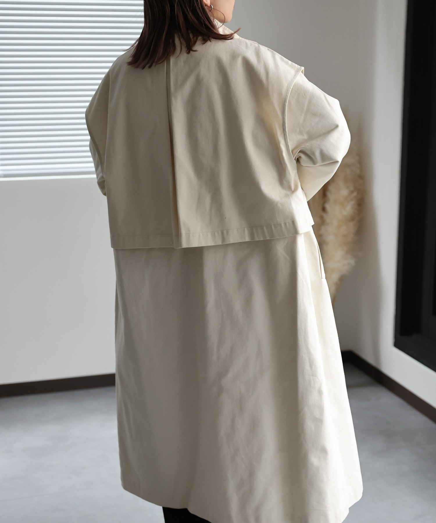 model:162㎝　着用サイズ:FREE